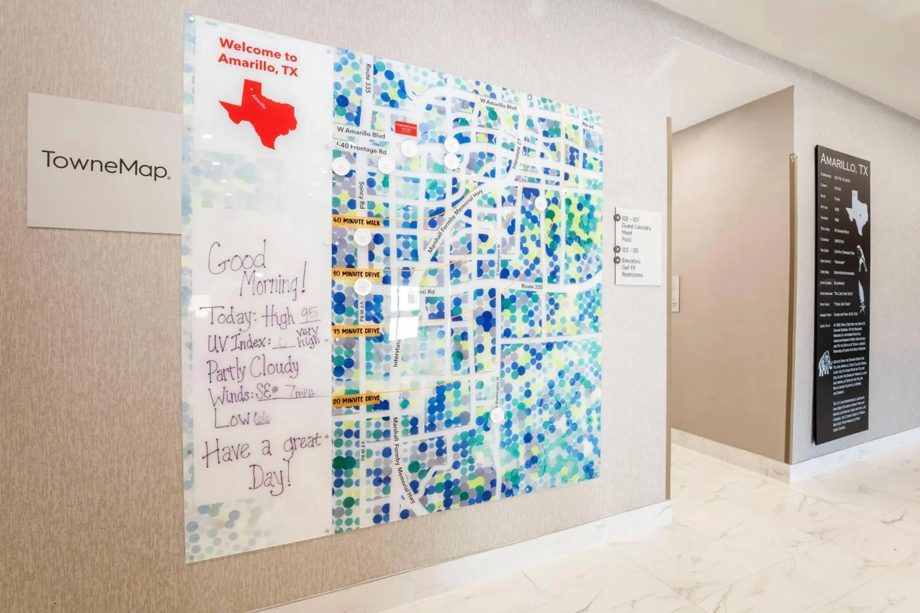 View (from property/room) in TownePlace Suites Amarillo West/Medical Center View (from property/room) in TownePlace Suites Amarillo West/Medical Center