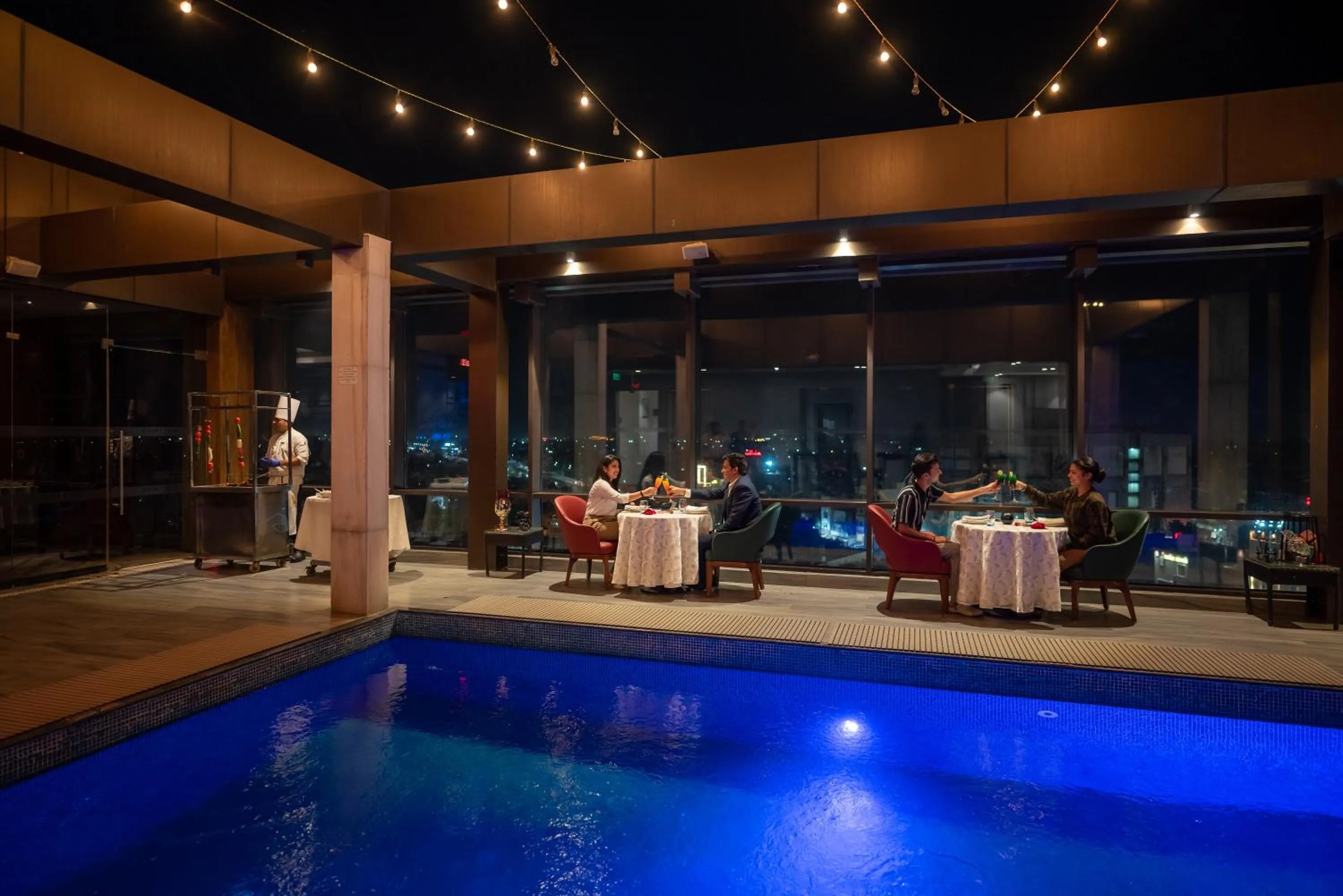 Pool view in Courtyard by Marriott Amritsar