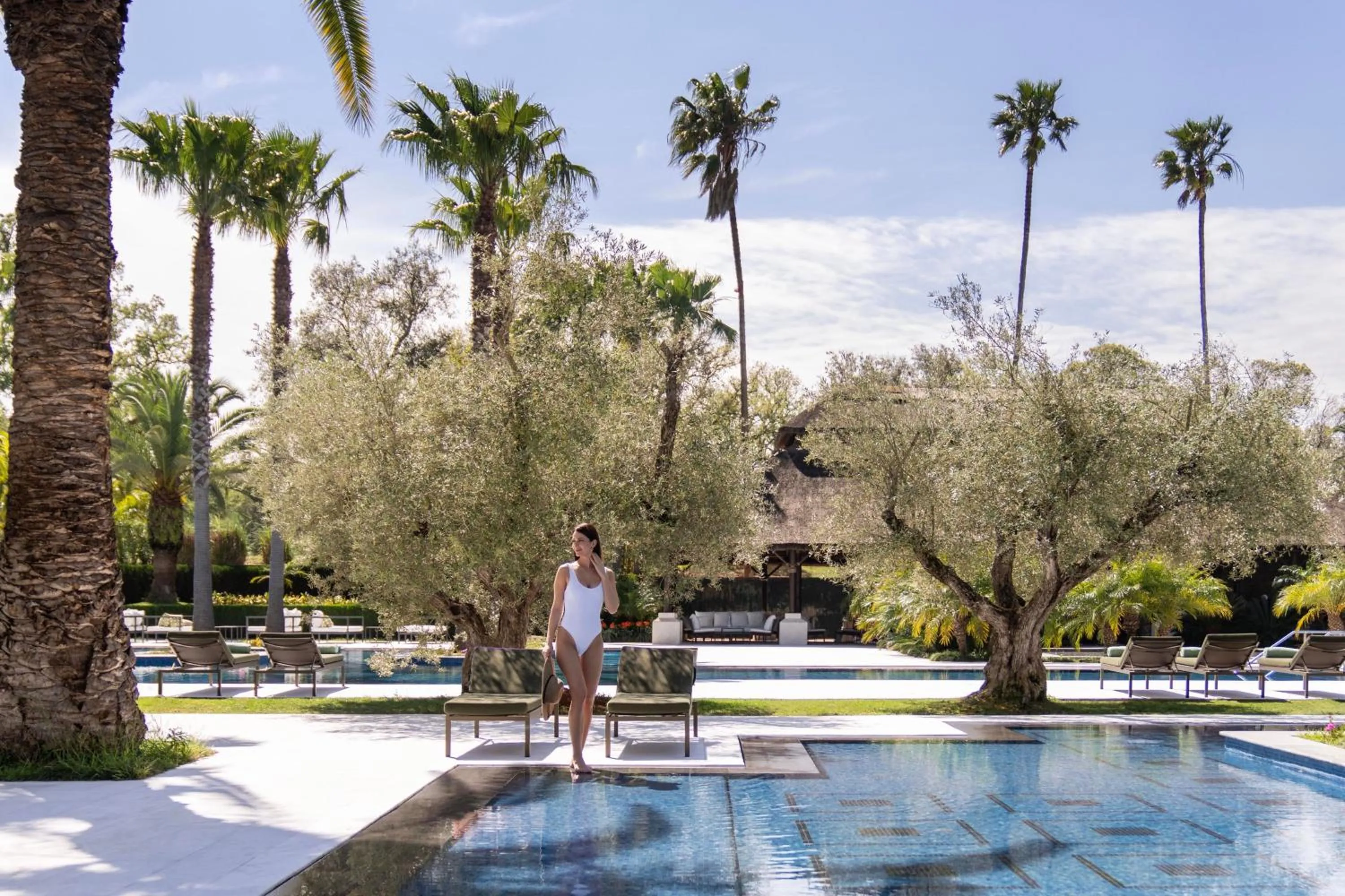 Swimming pool in The Ritz-Carlton Rabat, Dar Es Salam