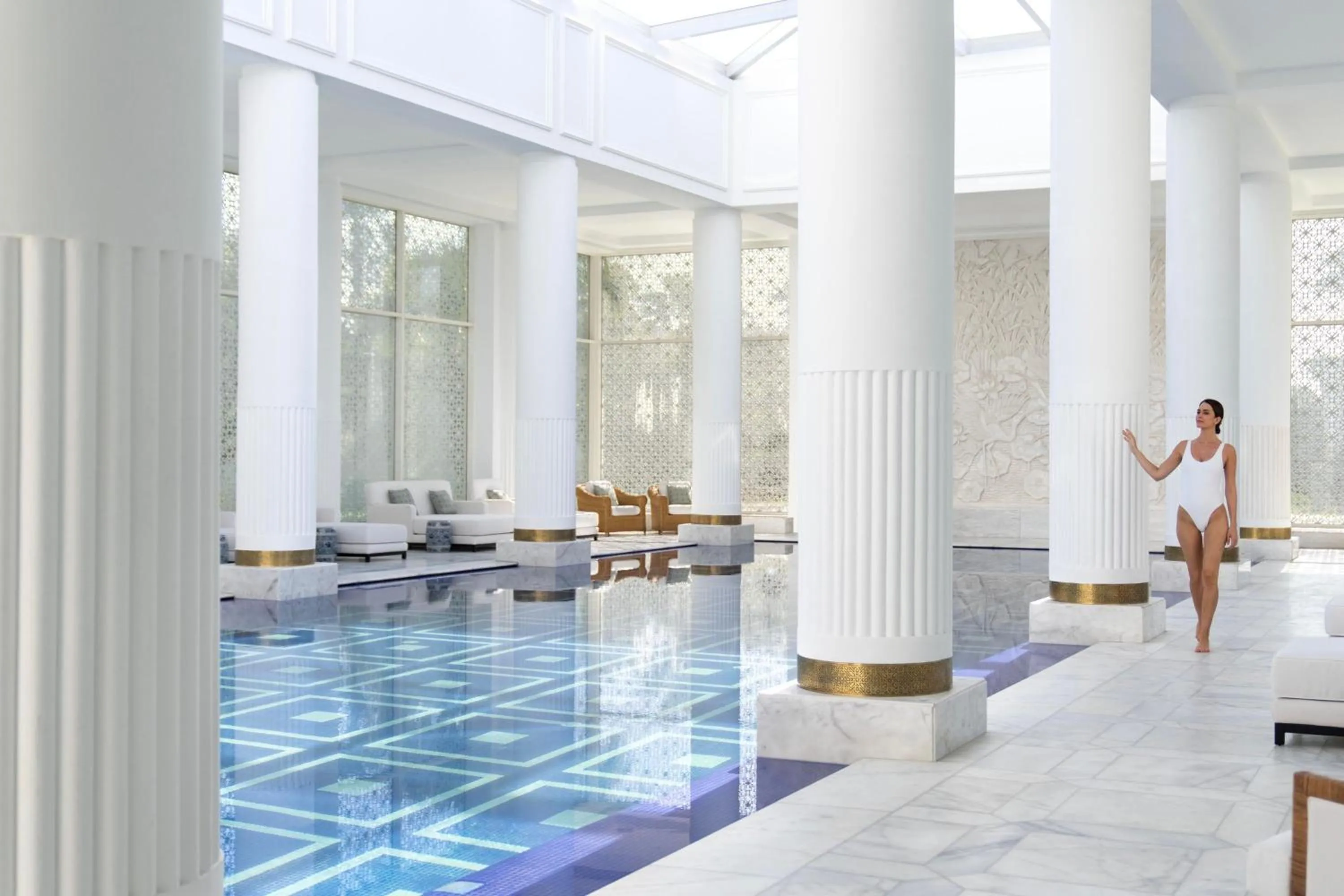 Swimming pool in The Ritz-Carlton Rabat, Dar Es Salam