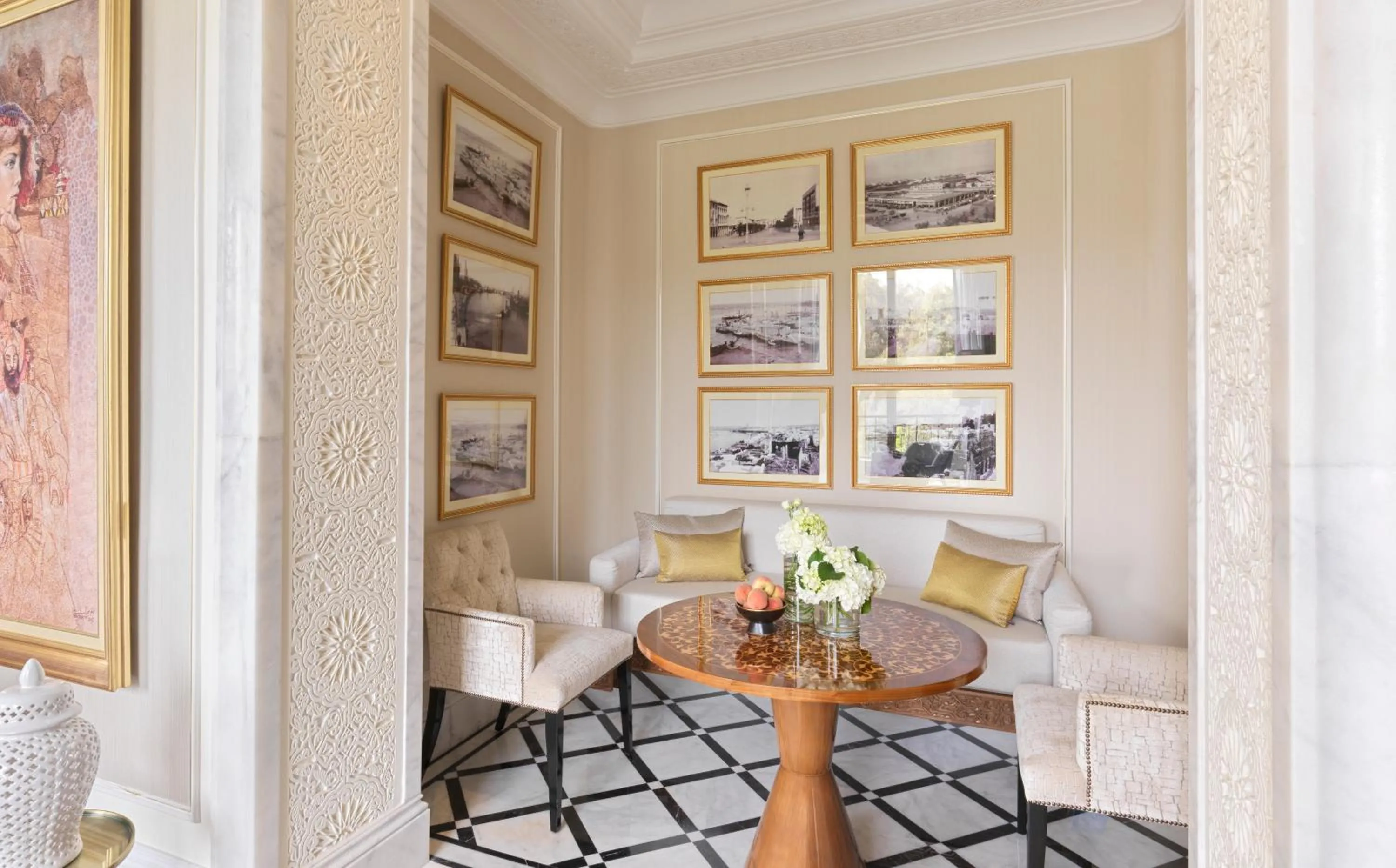 Living room in The Ritz-Carlton Rabat, Dar Es Salam