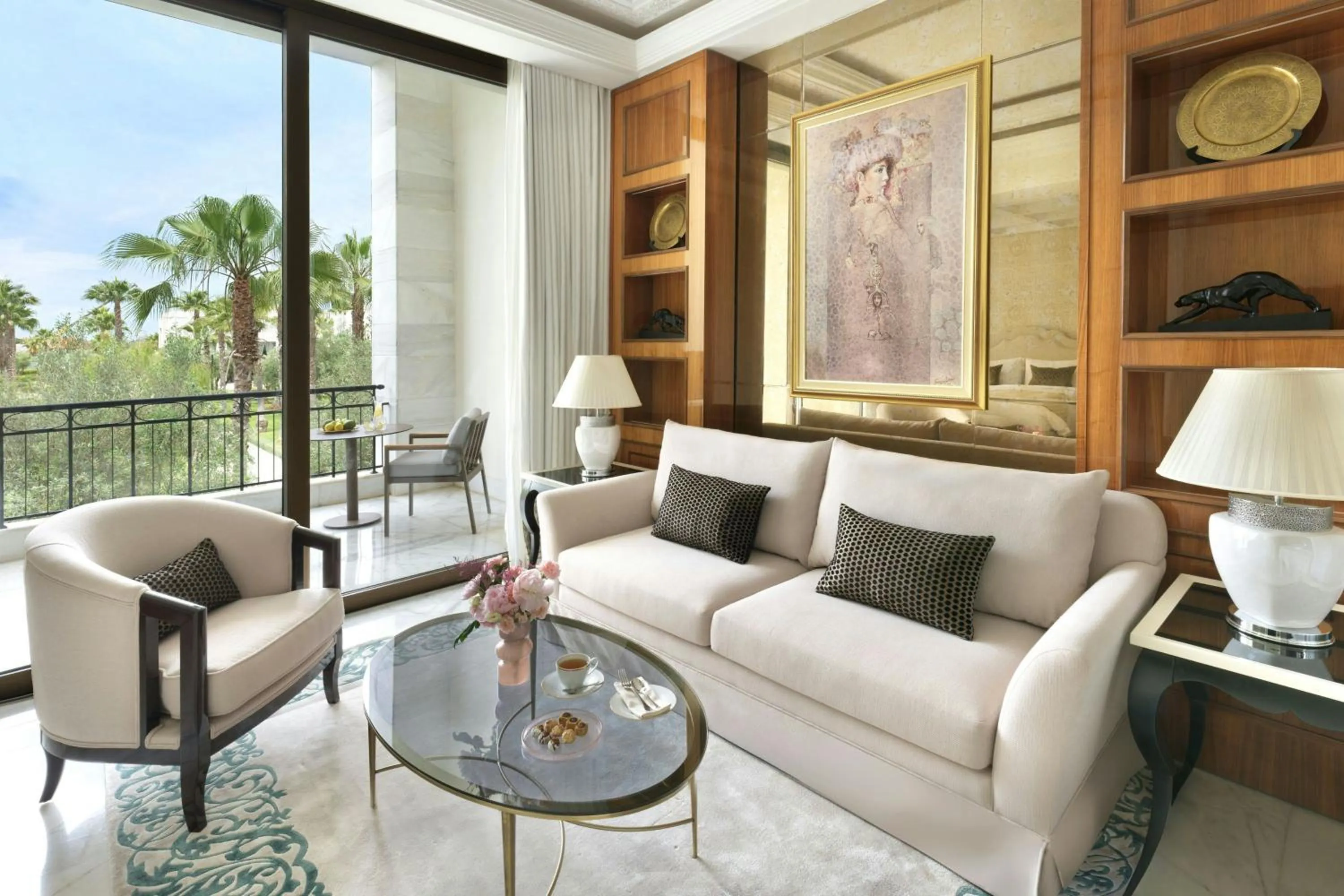 Living room in The Ritz-Carlton Rabat, Dar Es Salam