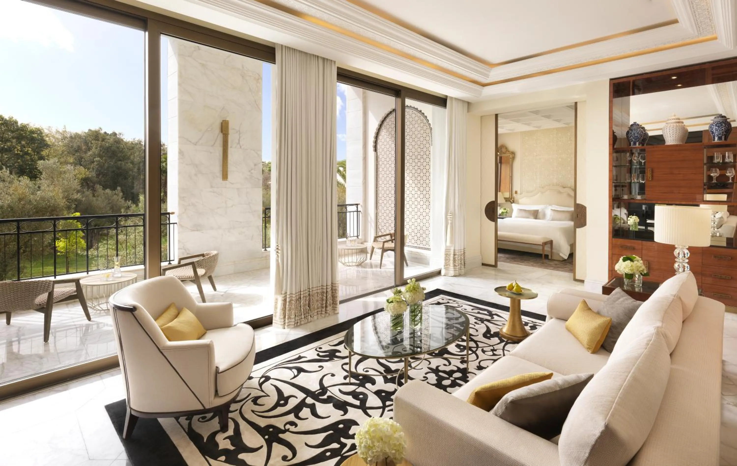 Living room in The Ritz-Carlton Rabat, Dar Es Salam