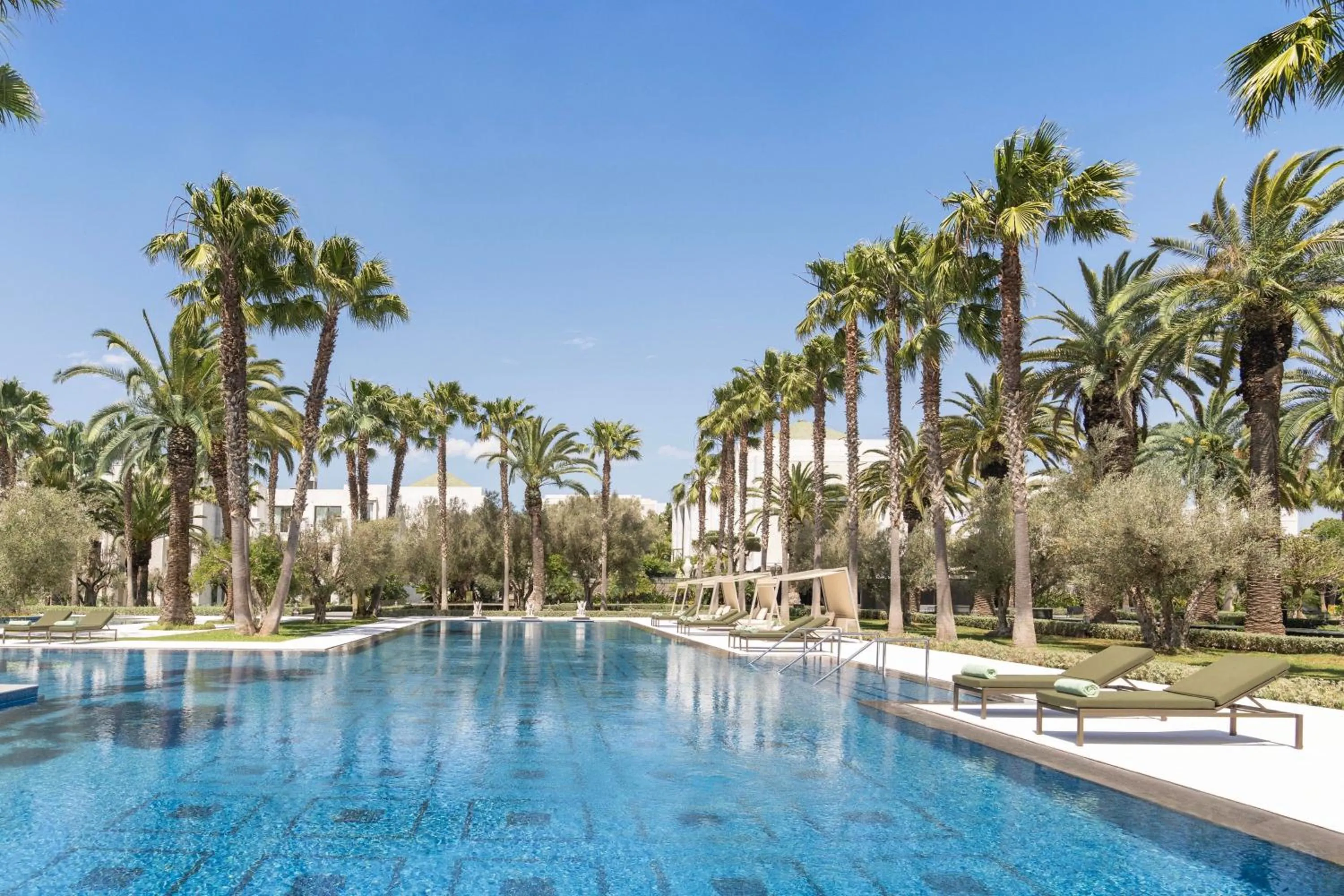 Swimming pool in The Ritz-Carlton Rabat, Dar Es Salam