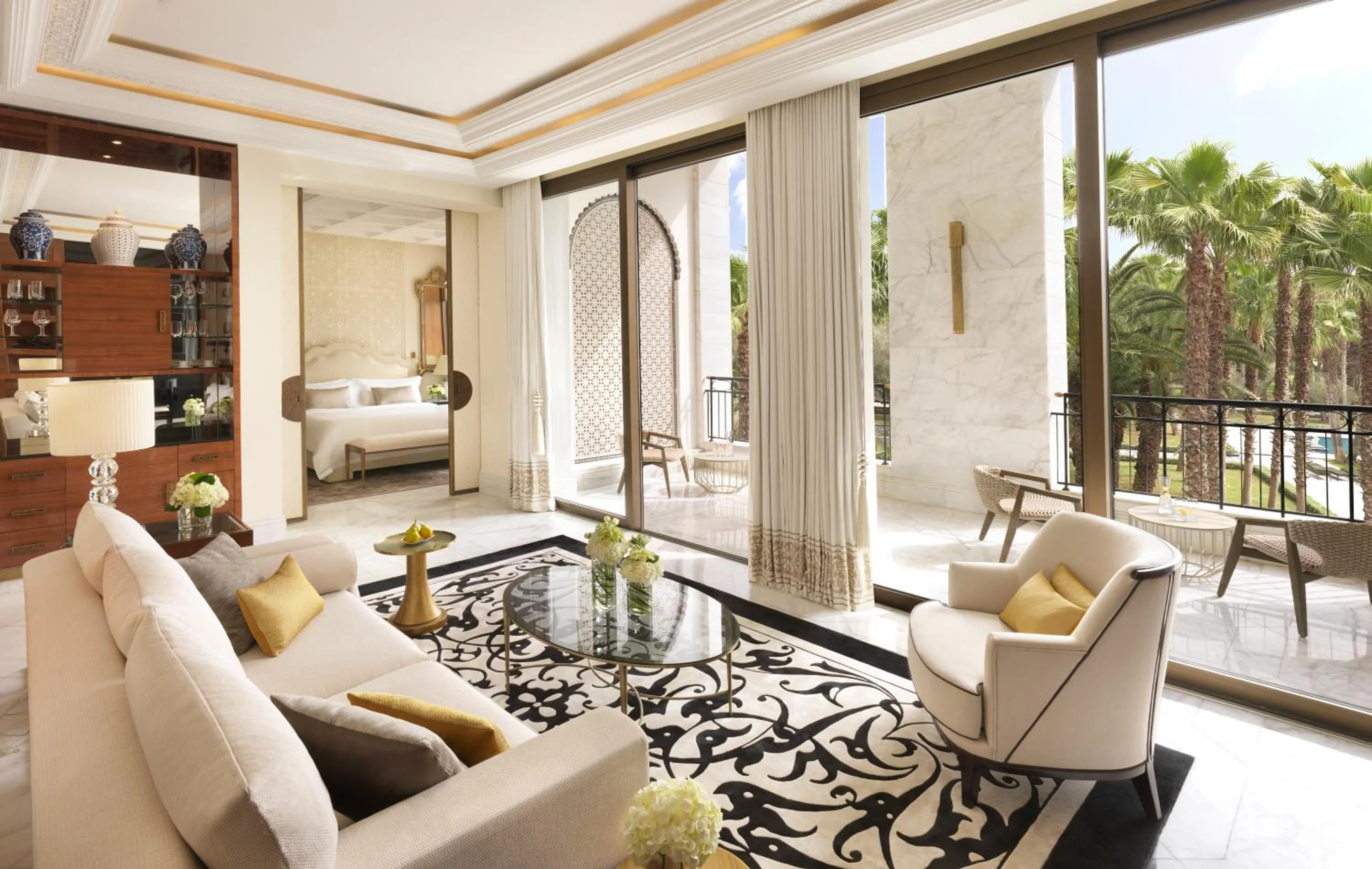 Living room in The Ritz-Carlton Rabat, Dar Es Salam