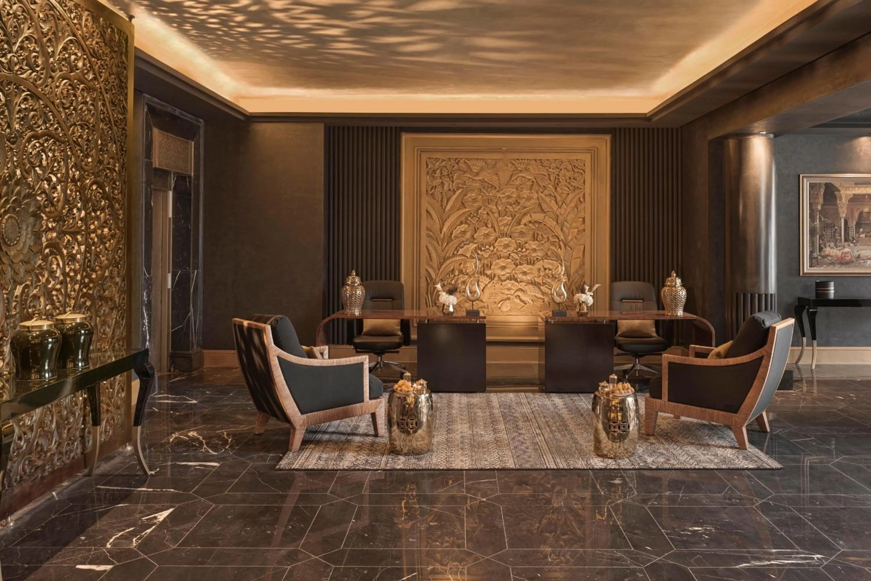 Lobby or reception in The Ritz-Carlton Rabat, Dar Es Salam
