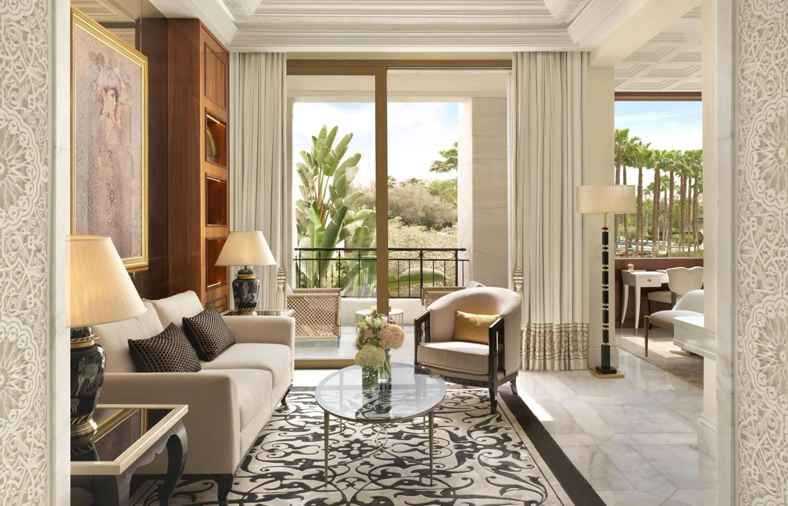 Living room in The Ritz-Carlton Rabat, Dar Es Salam