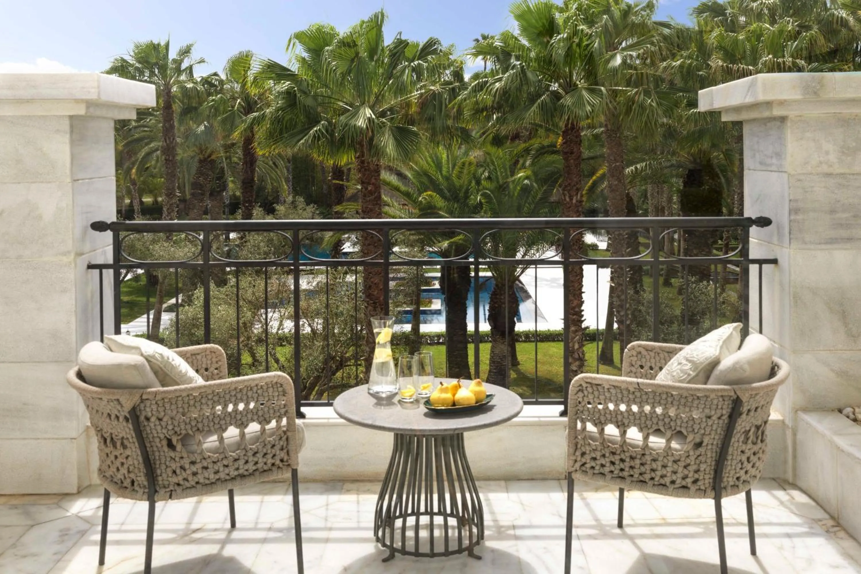 Swimming pool in The Ritz-Carlton Rabat, Dar Es Salam