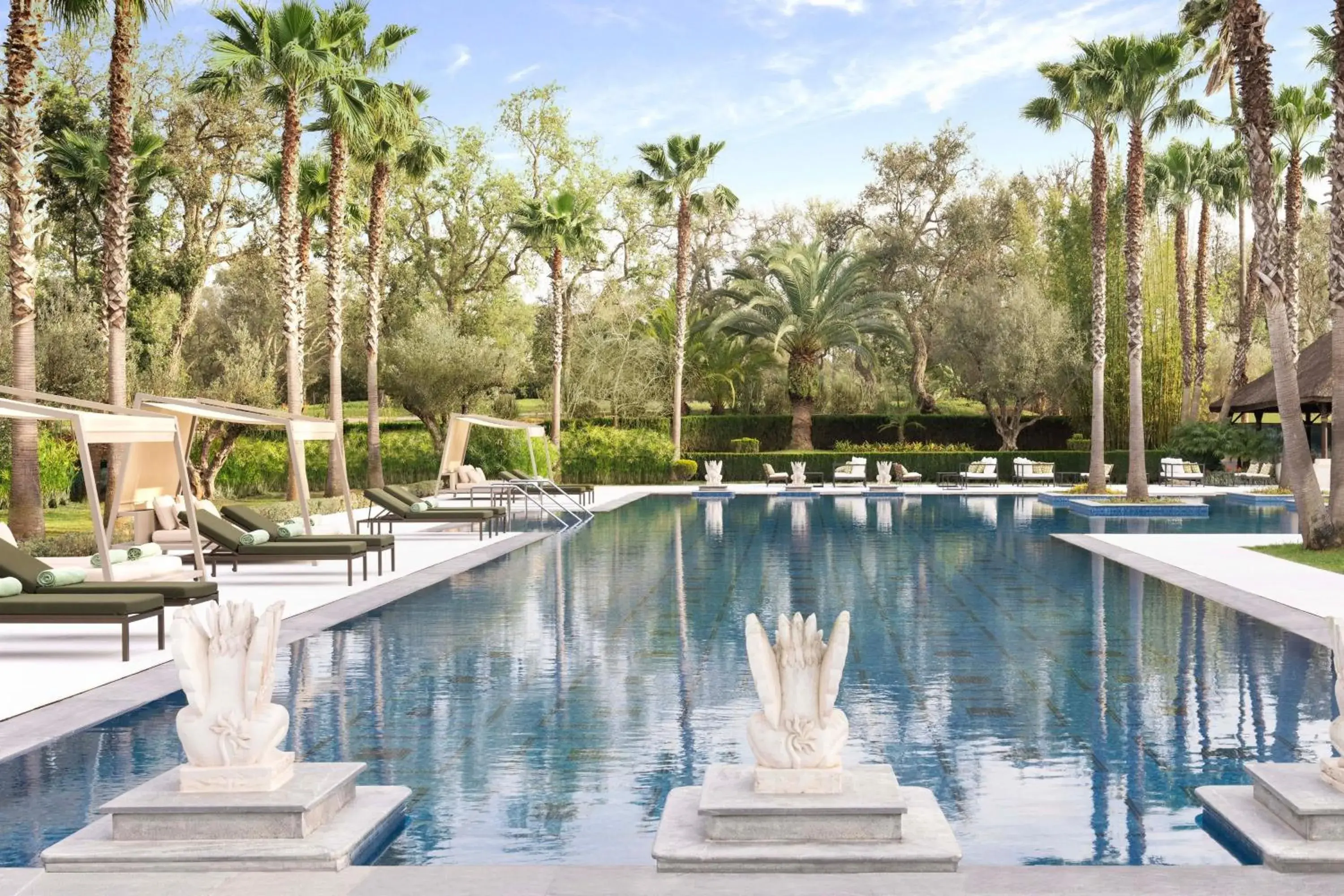 Swimming pool in The Ritz-Carlton Rabat, Dar Es Salam Swimming pool in The Ritz-Carlton Rabat, Dar Es Salam