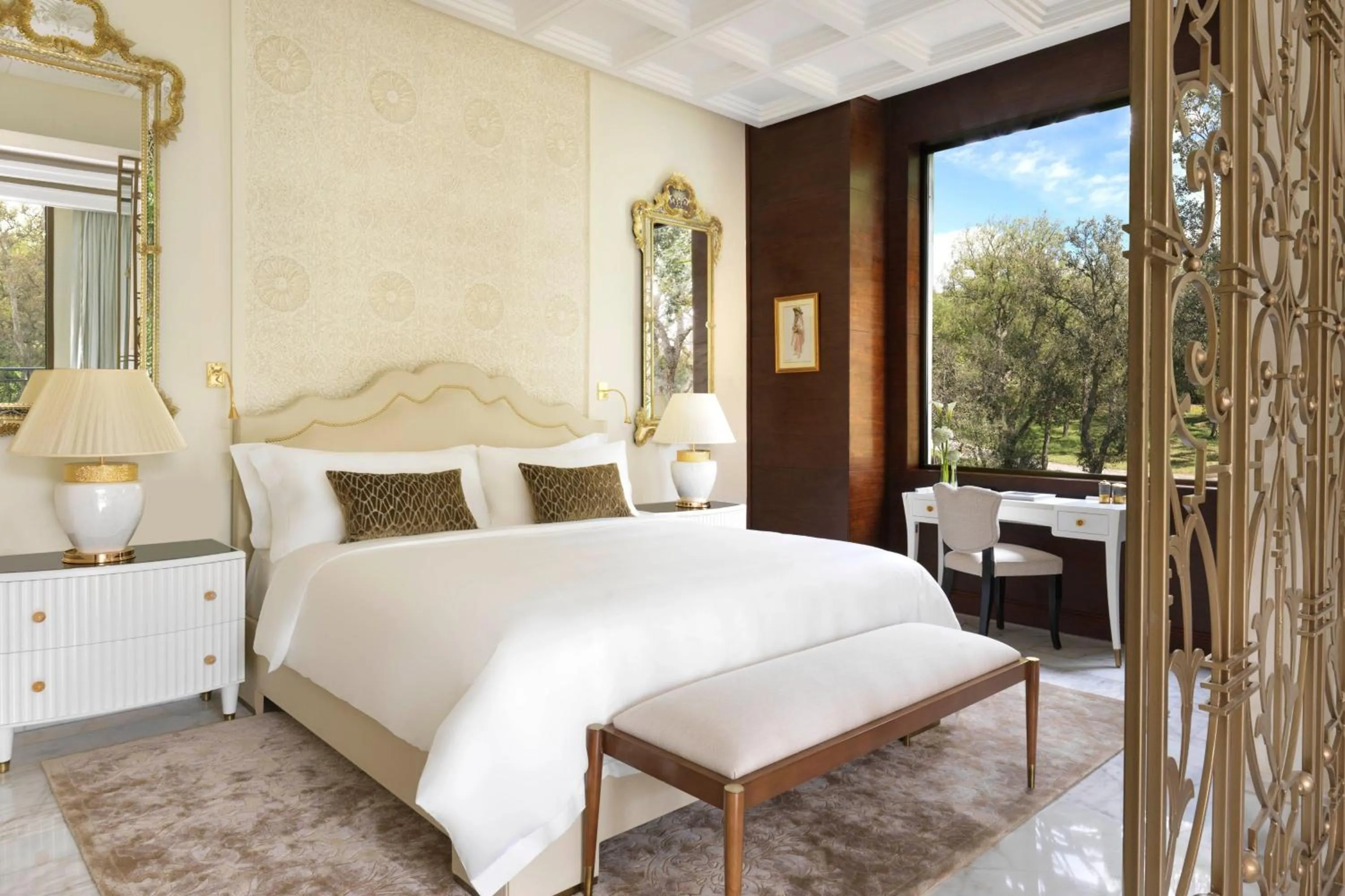Bedroom, Bed in The Ritz-Carlton Rabat, Dar Es Salam