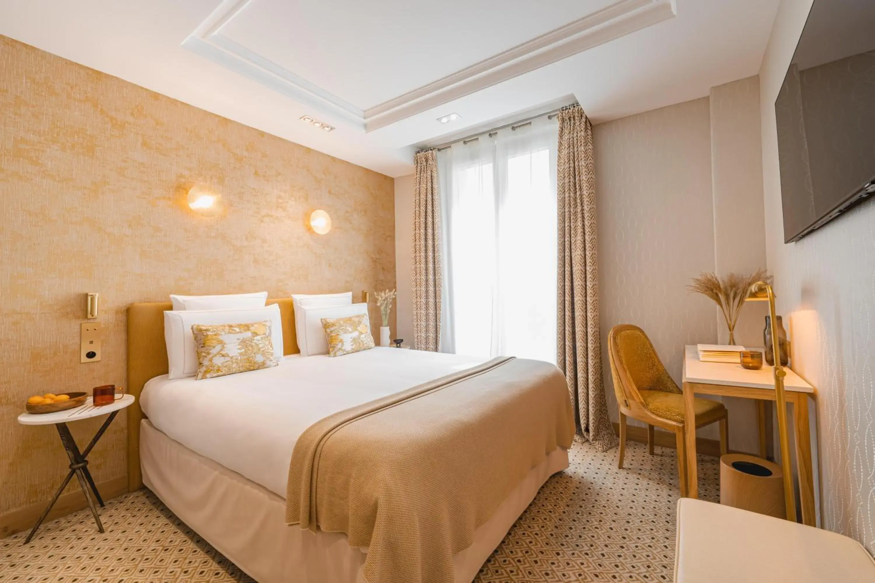 Bed in Hôtel Madison Bed in Hôtel Madison