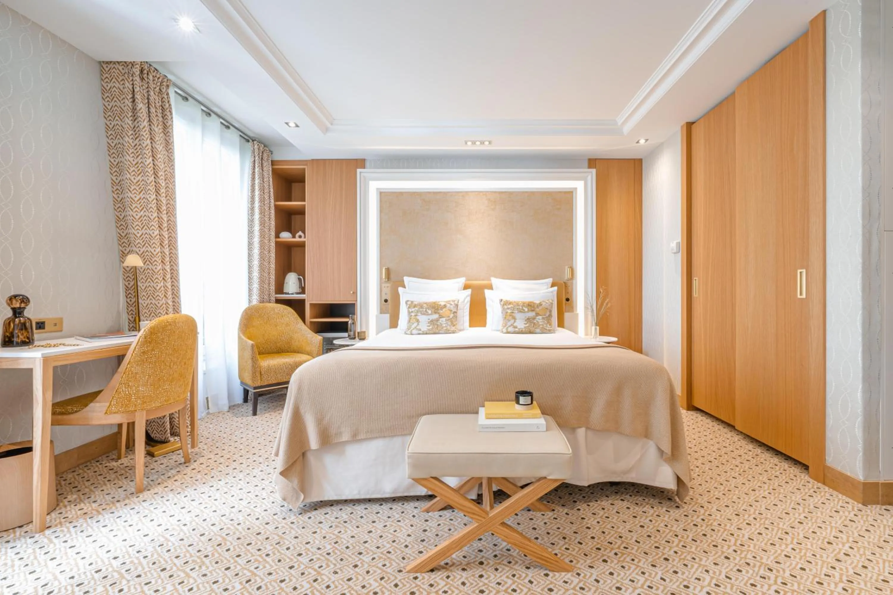 Bed in Hôtel Madison