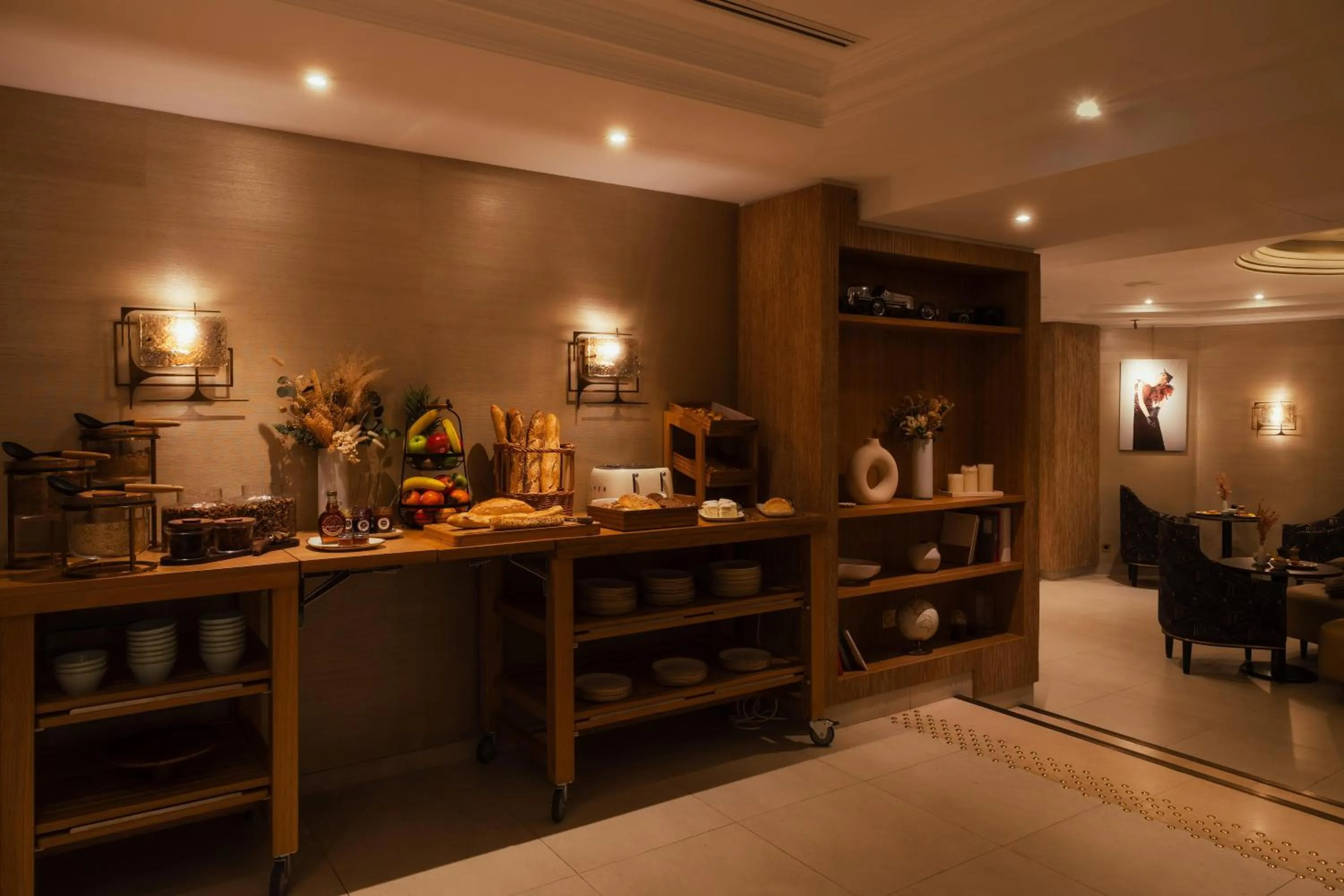 Restaurant/places to eat in Hôtel Madison