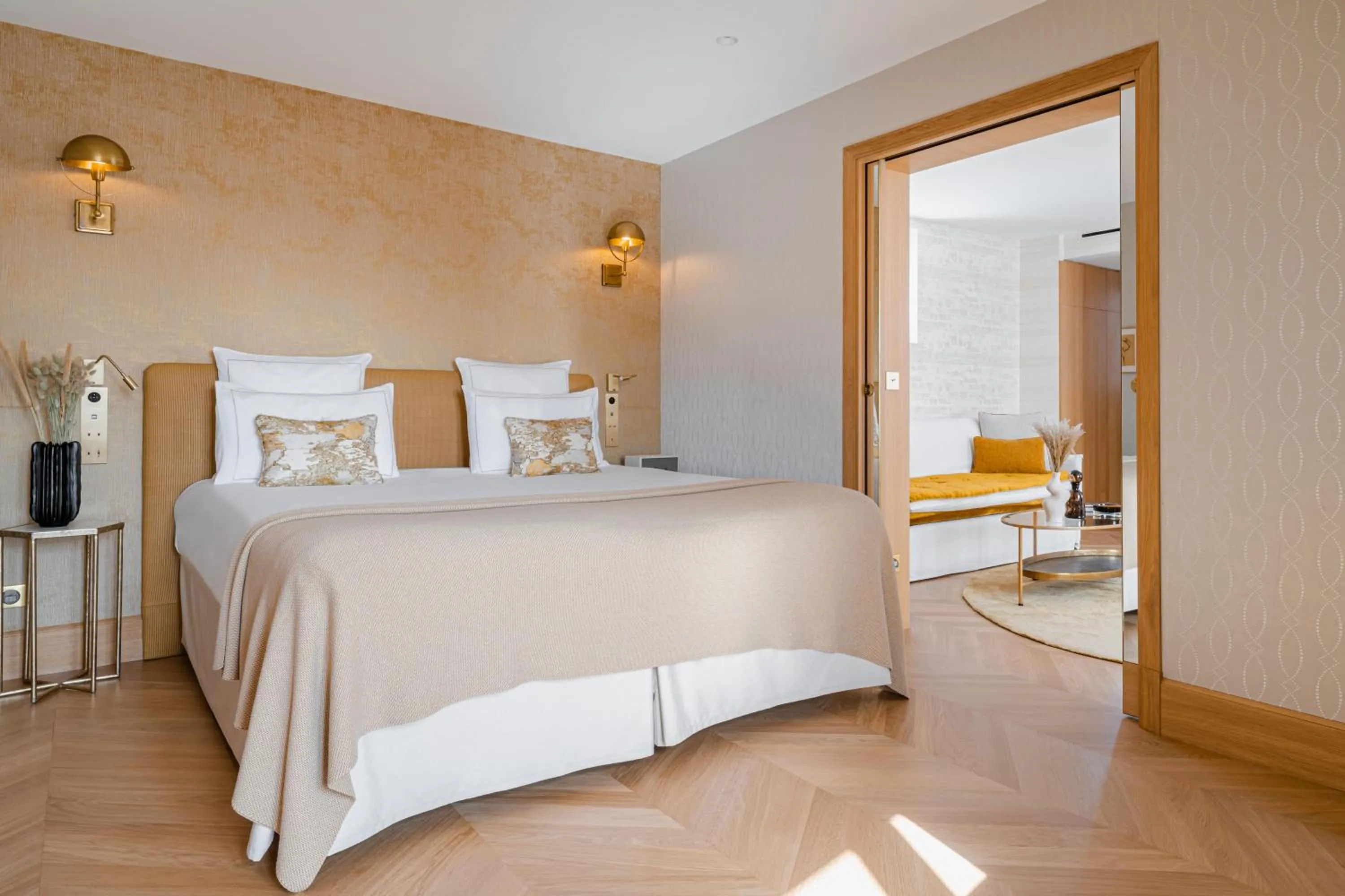 Bed in Hôtel Madison