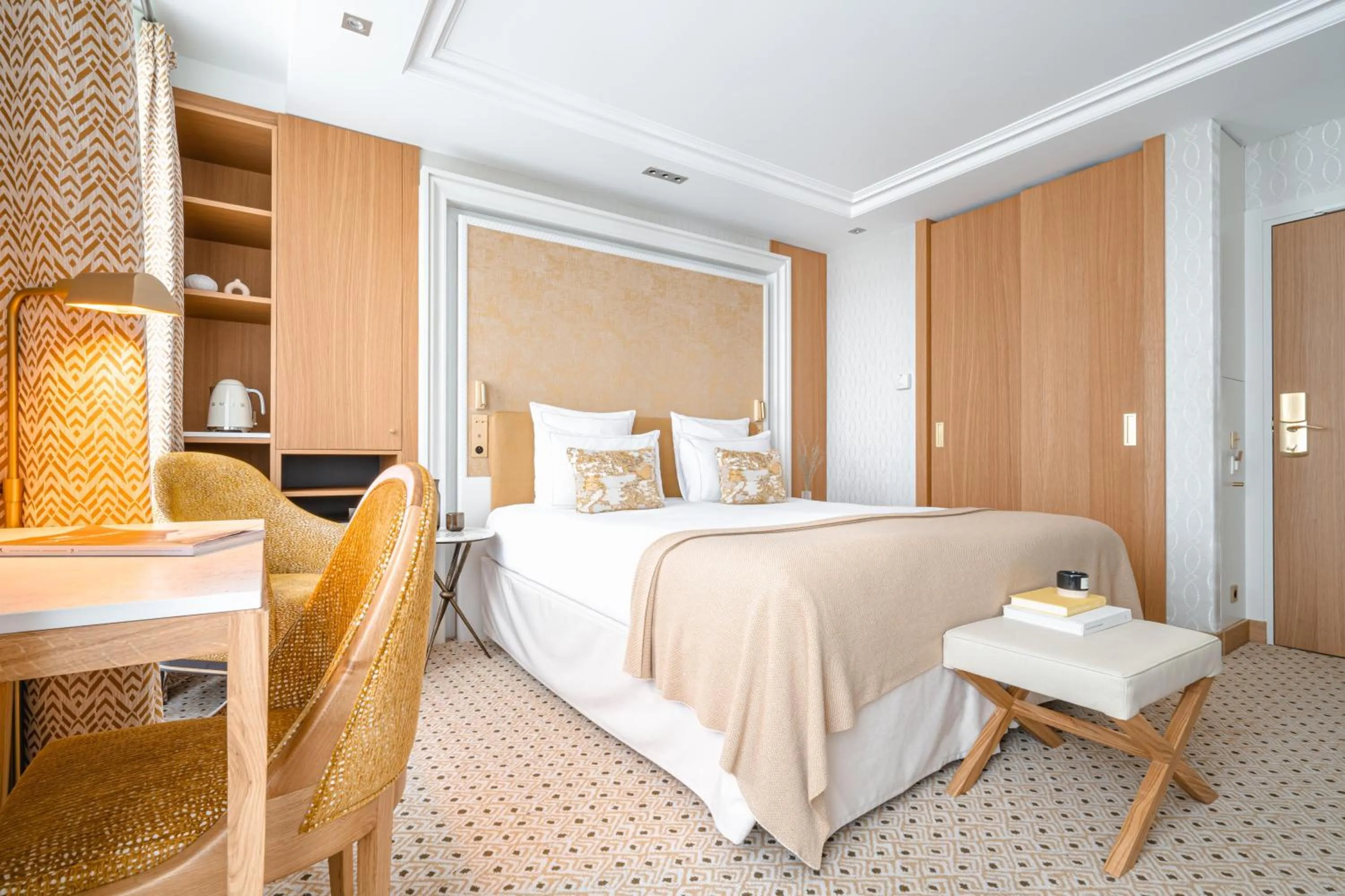 Bed in Hôtel Madison