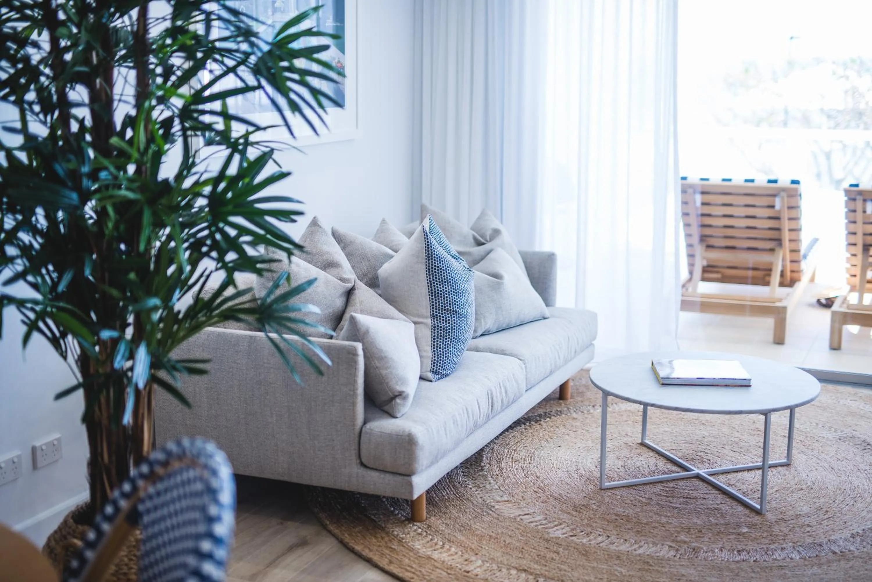 Living room in Tingirana Noosa