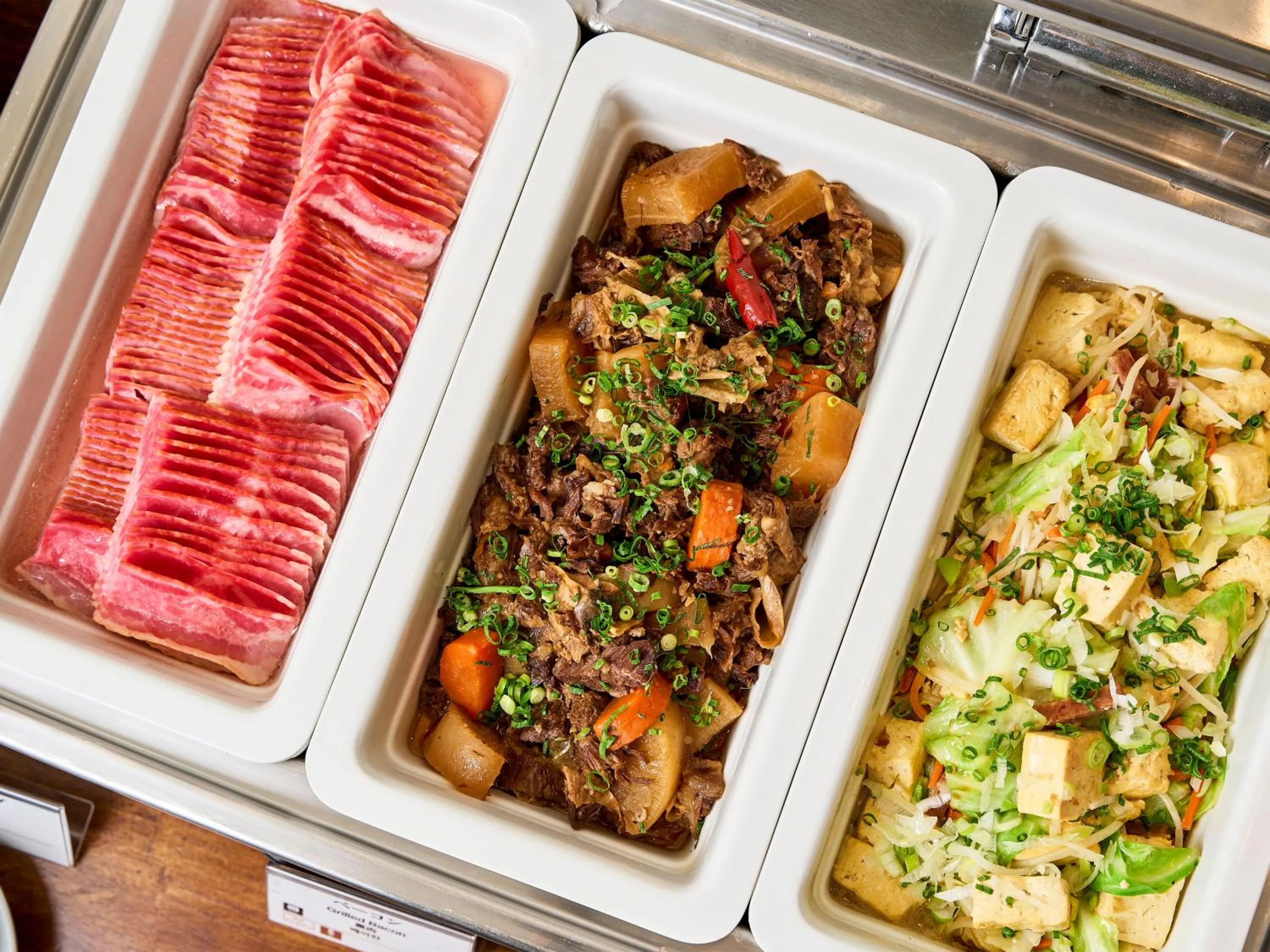 Breakfast in Daiwa Roynet Hotel Okinawa-Kenchomae