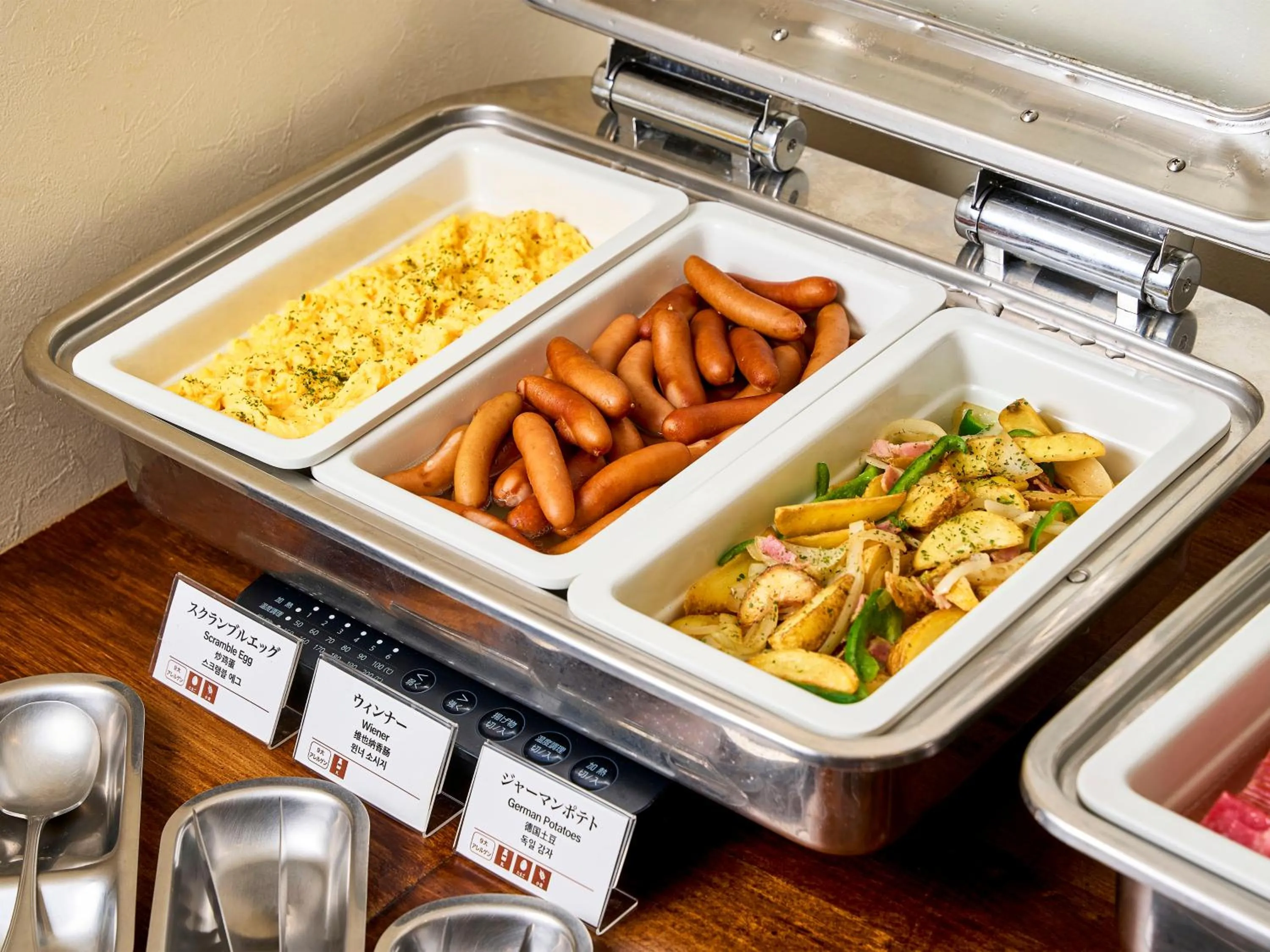 Breakfast in Daiwa Roynet Hotel Okinawa-Kenchomae