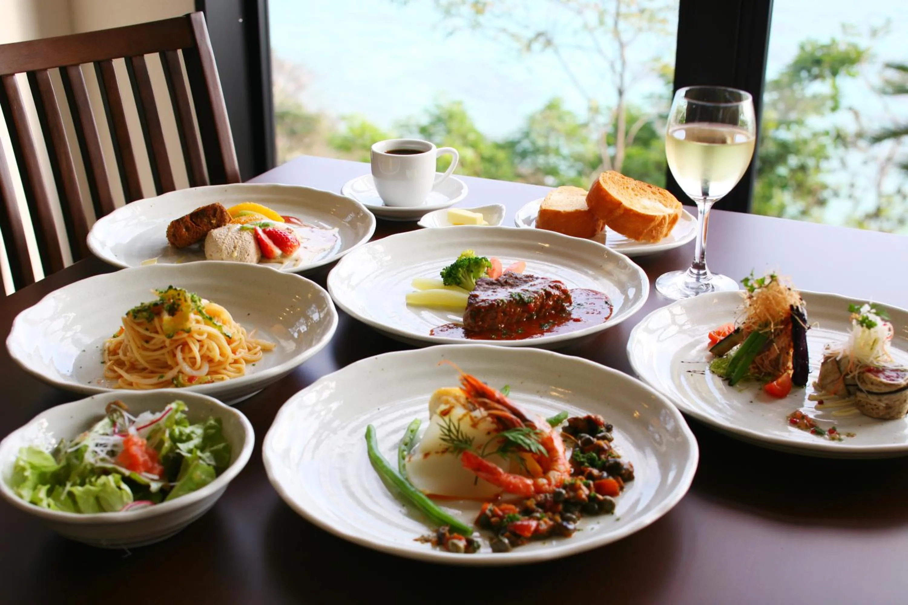 Food in Petit Resort Native Sea Amami