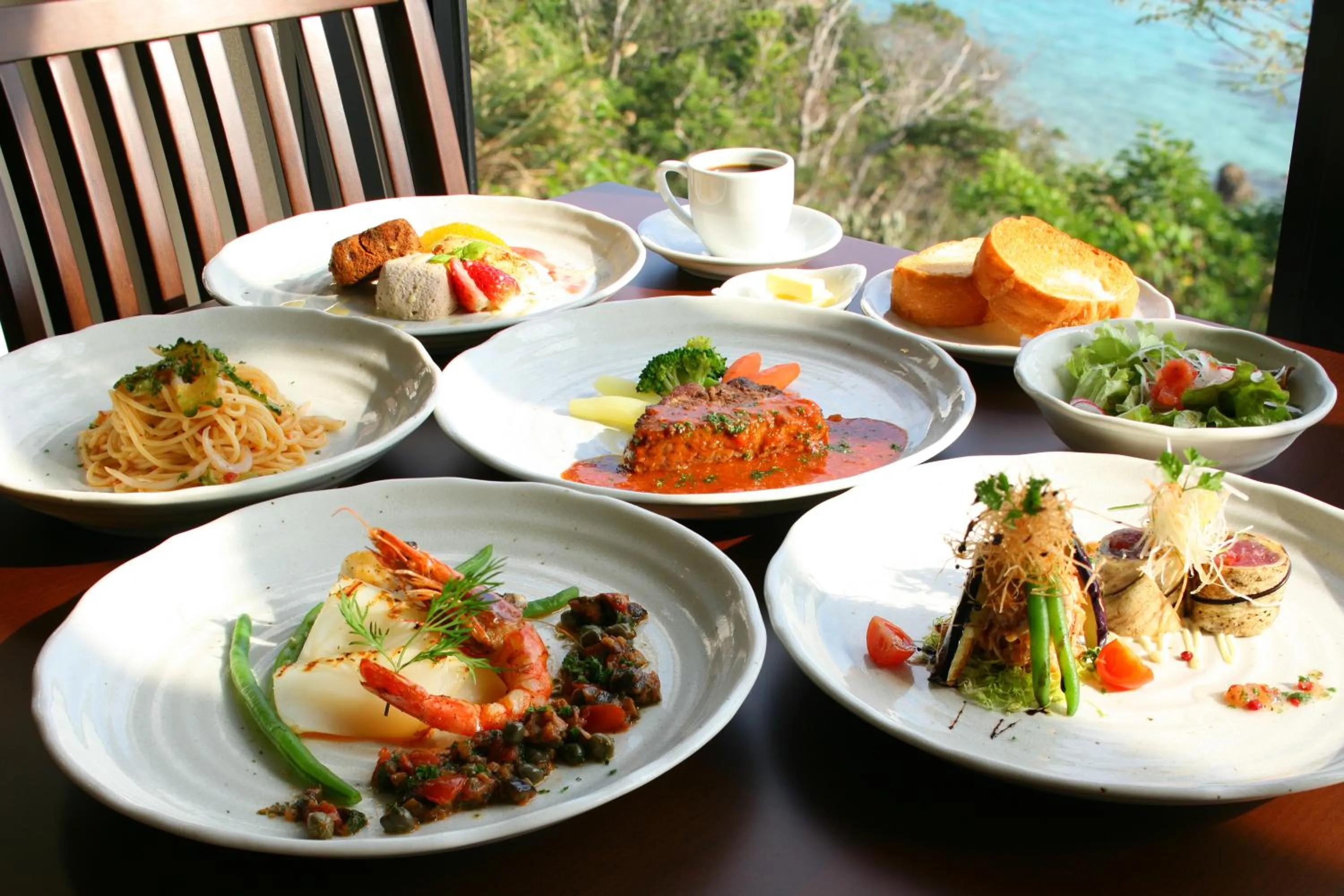 Food in Petit Resort Native Sea Amami