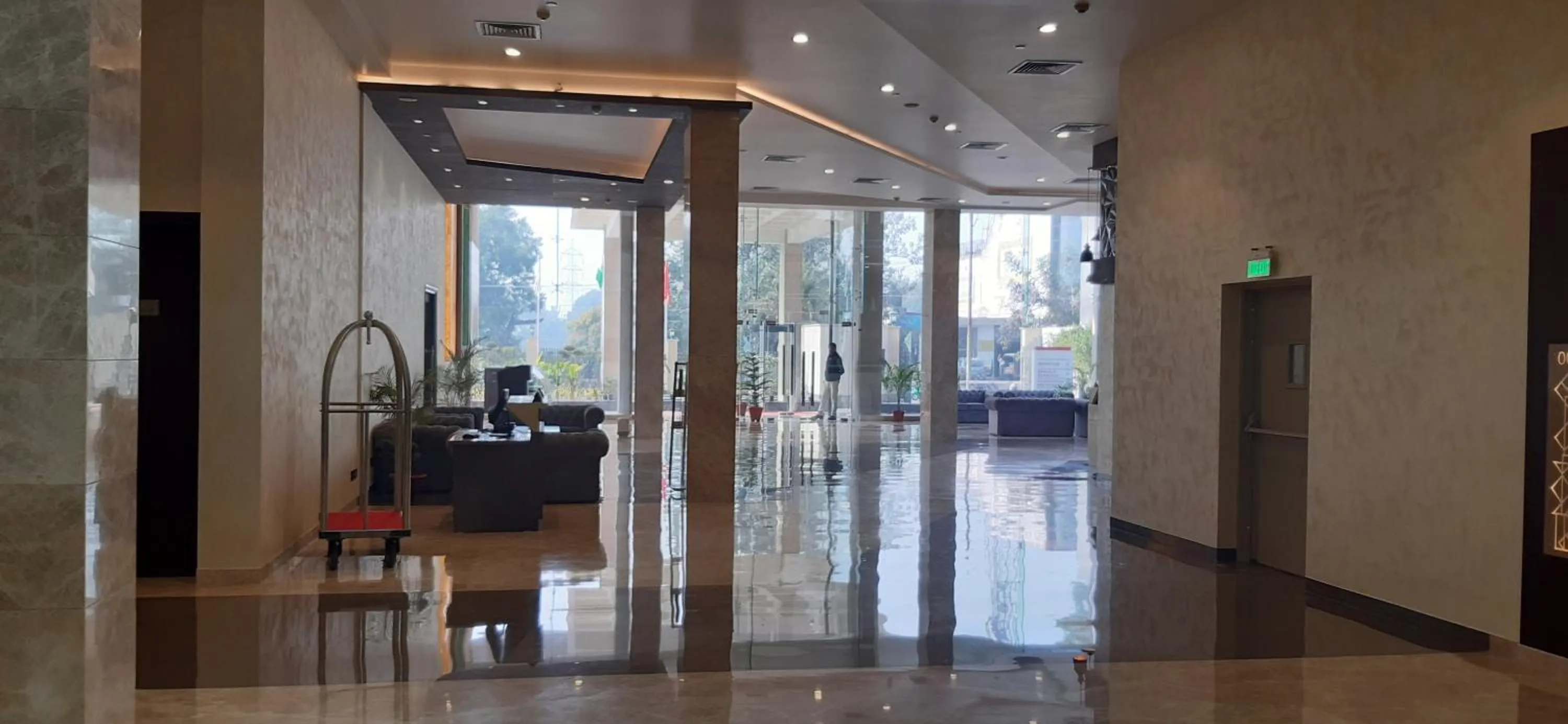 Lobby or reception in Ramada by Wyndham Aligarh GT Road