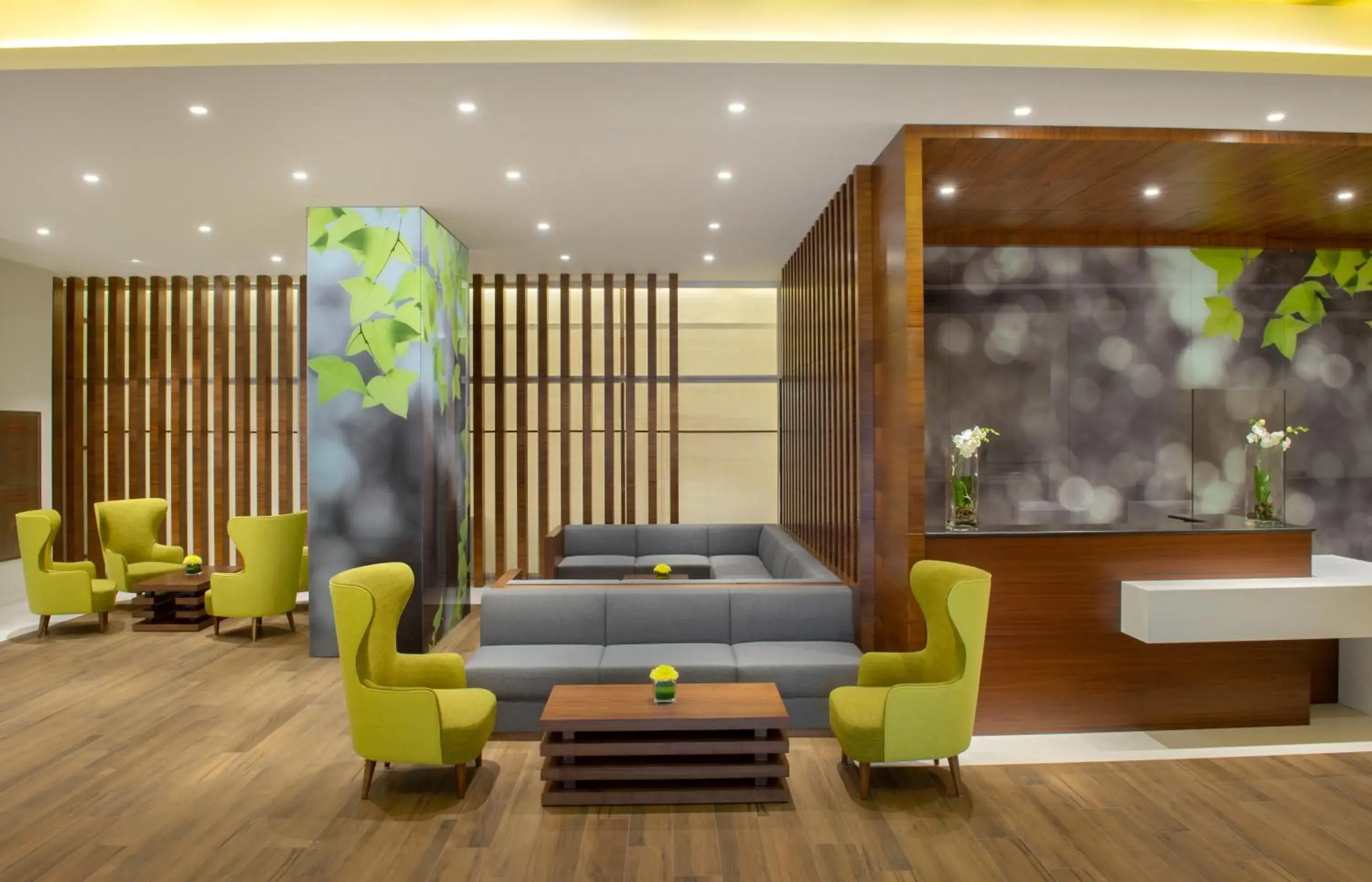 Lobby or reception in Wyndham Garden Muscat Al Khuwair Lobby or reception in Wyndham Garden Muscat Al Khuwair