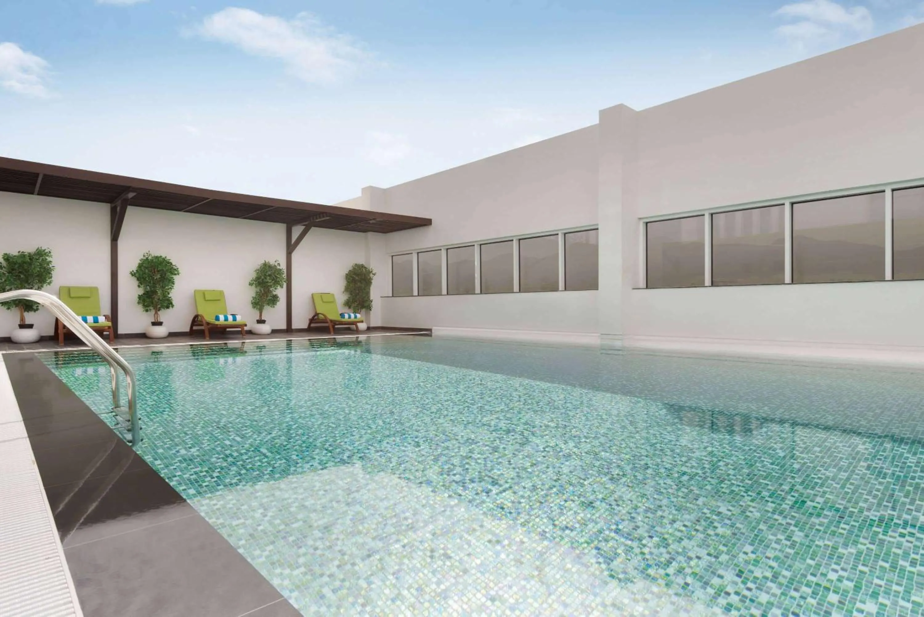 On site in Wyndham Garden Muscat Al Khuwair