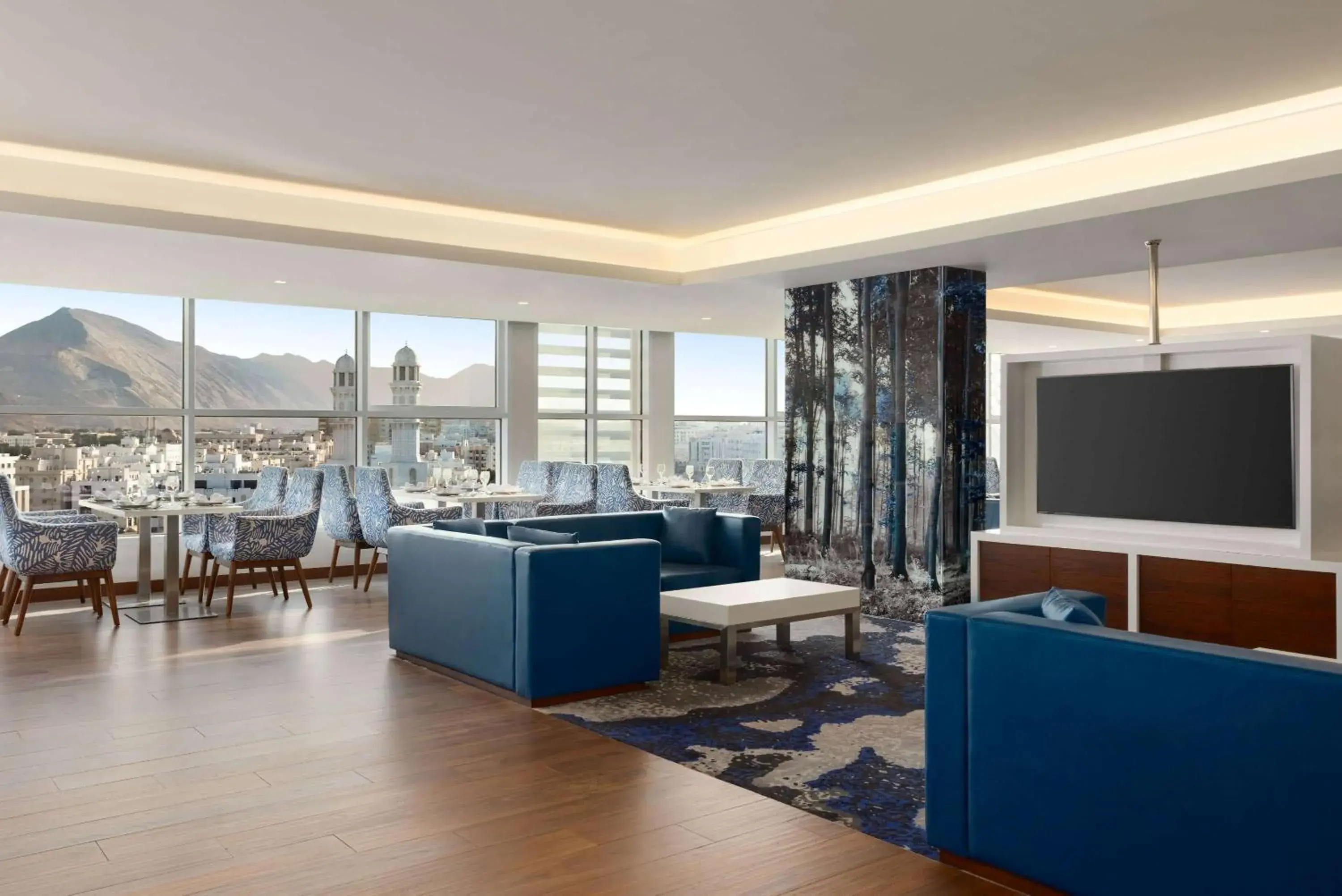 Lounge or bar in Wyndham Garden Muscat Al Khuwair Lounge or bar in Wyndham Garden Muscat Al Khuwair