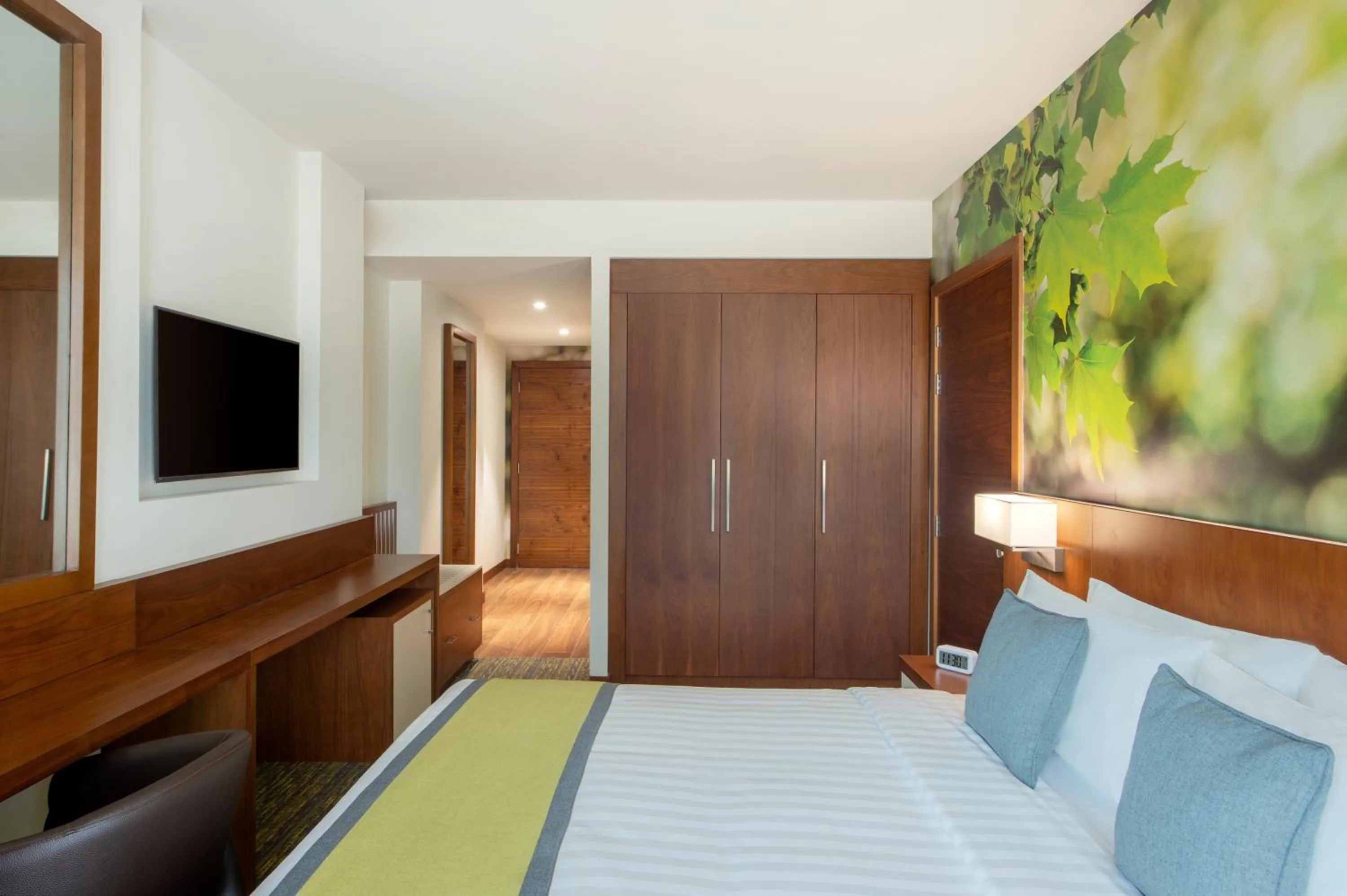 Bed in Wyndham Garden Muscat Al Khuwair