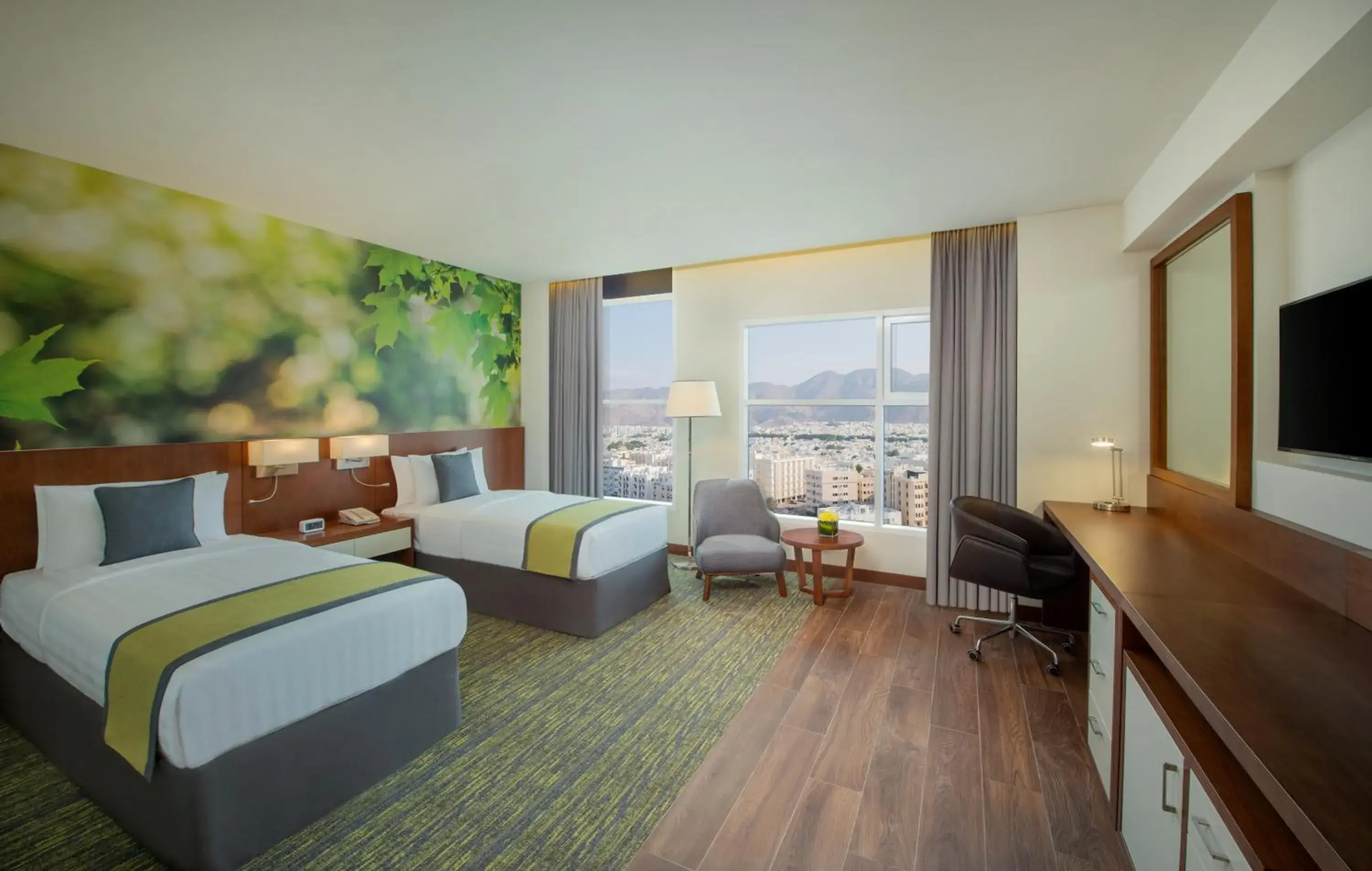 Superior Twin Room - Mobility Access/Non-Smoking in Wyndham Garden Muscat Al Khuwair Superior Twin Room - Mobility Access/Non-Smoking in Wyndham Garden Muscat Al Khuwair