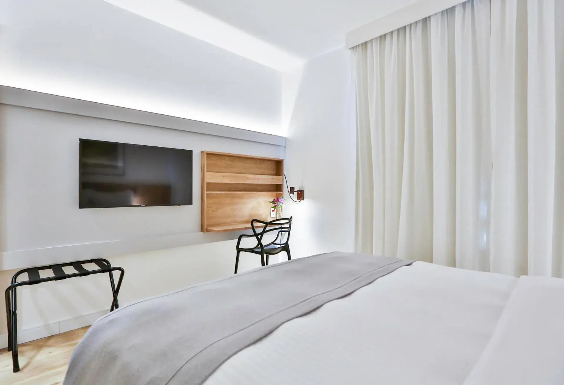 Bed in TRYP by Wyndham São Paulo Paulista Paraíso Bed in TRYP by Wyndham São Paulo Paulista Paraíso