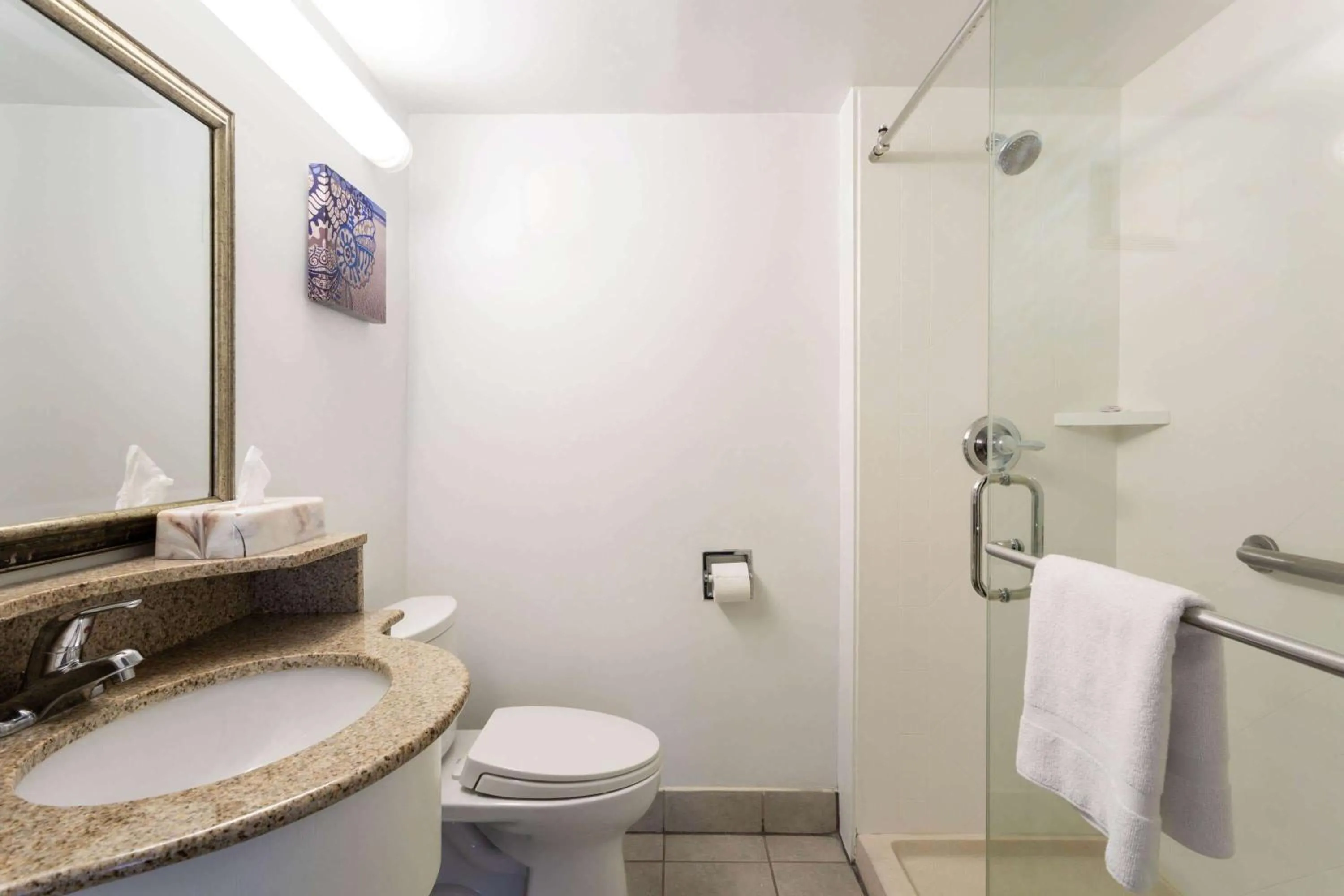 Bathroom in Ramada by Wyndham Virginia Beach