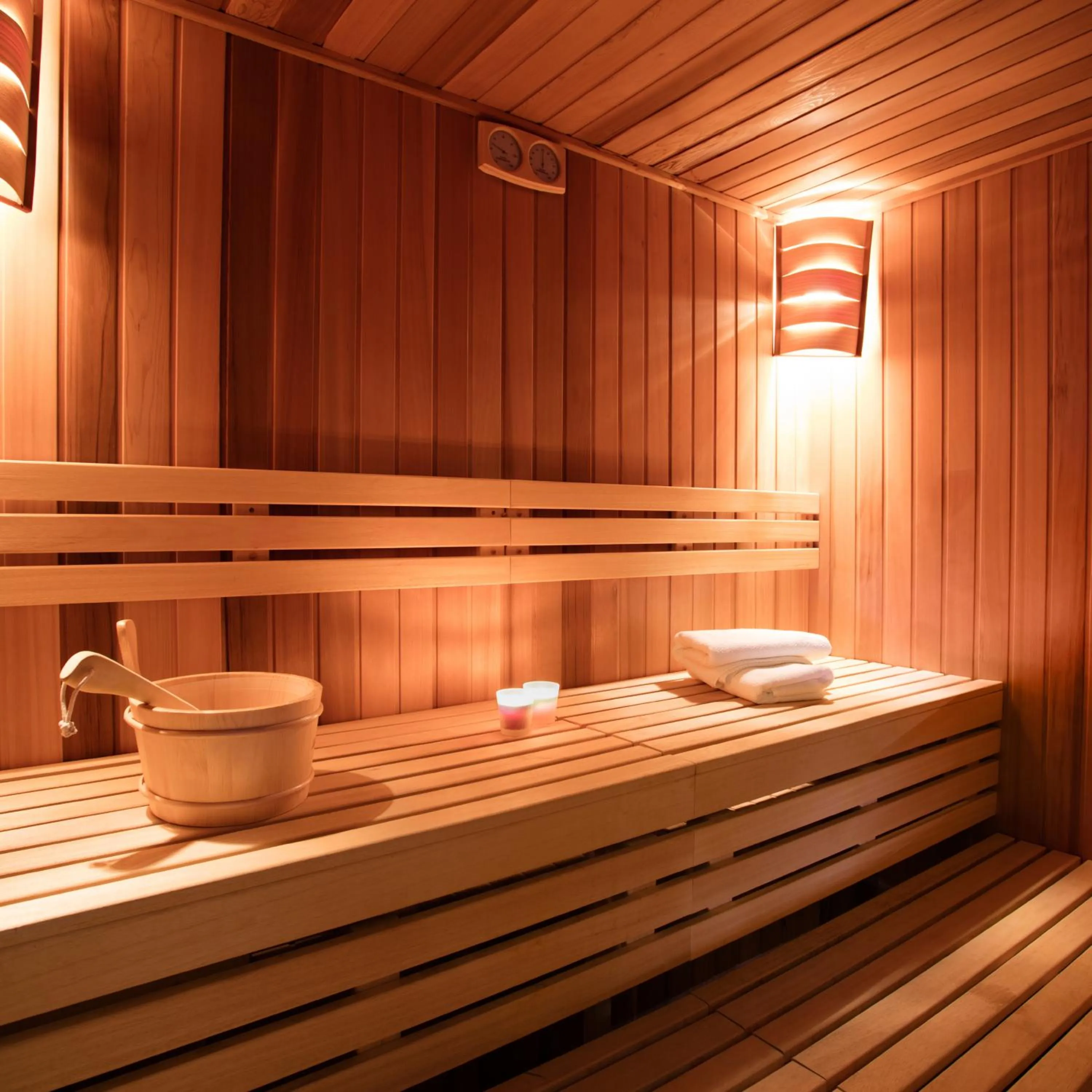 Sauna in Rooms & Amoria Spa for Adults Only - Hotel Jägerhof Wörthersee