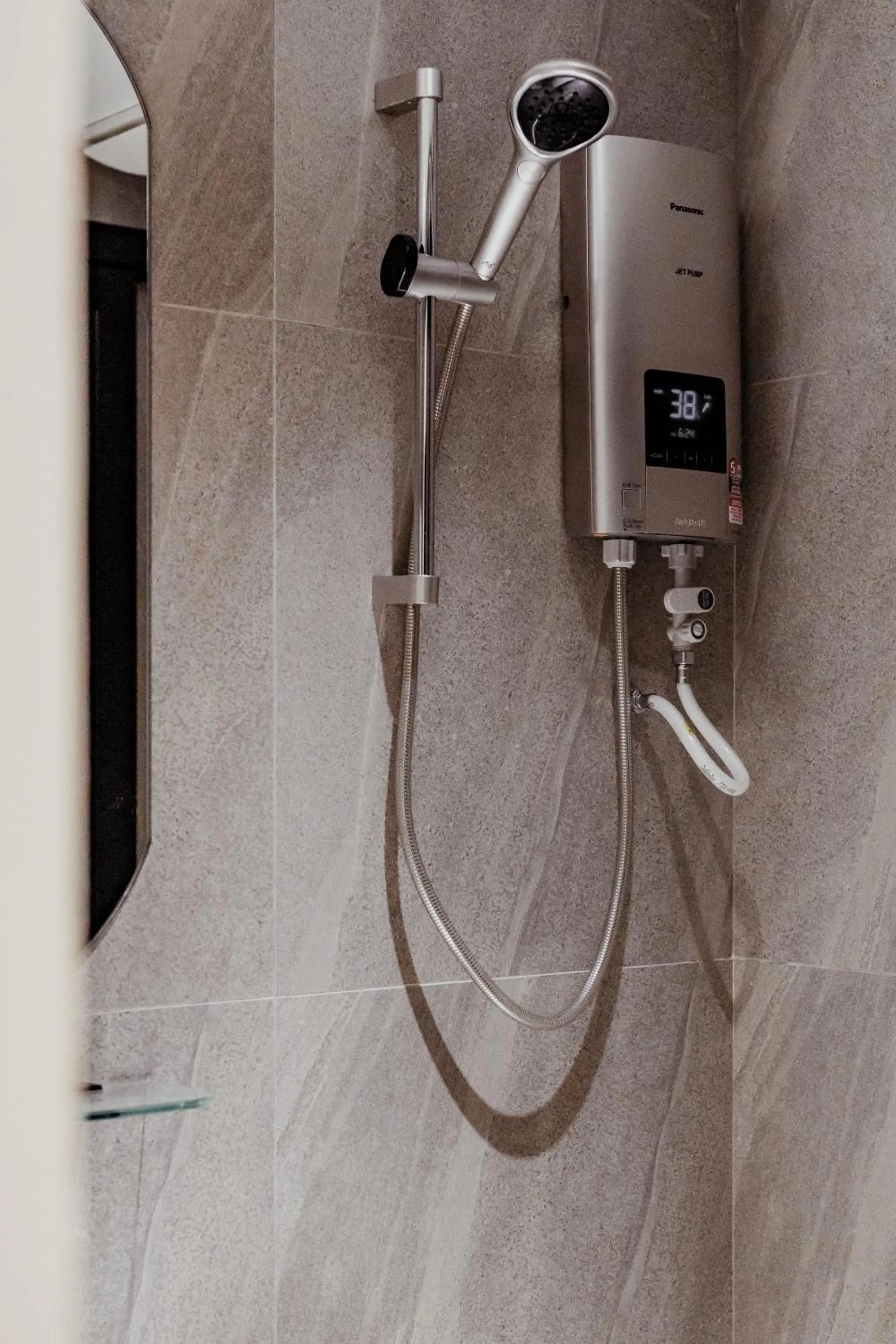 Shower in Urban Living Residence