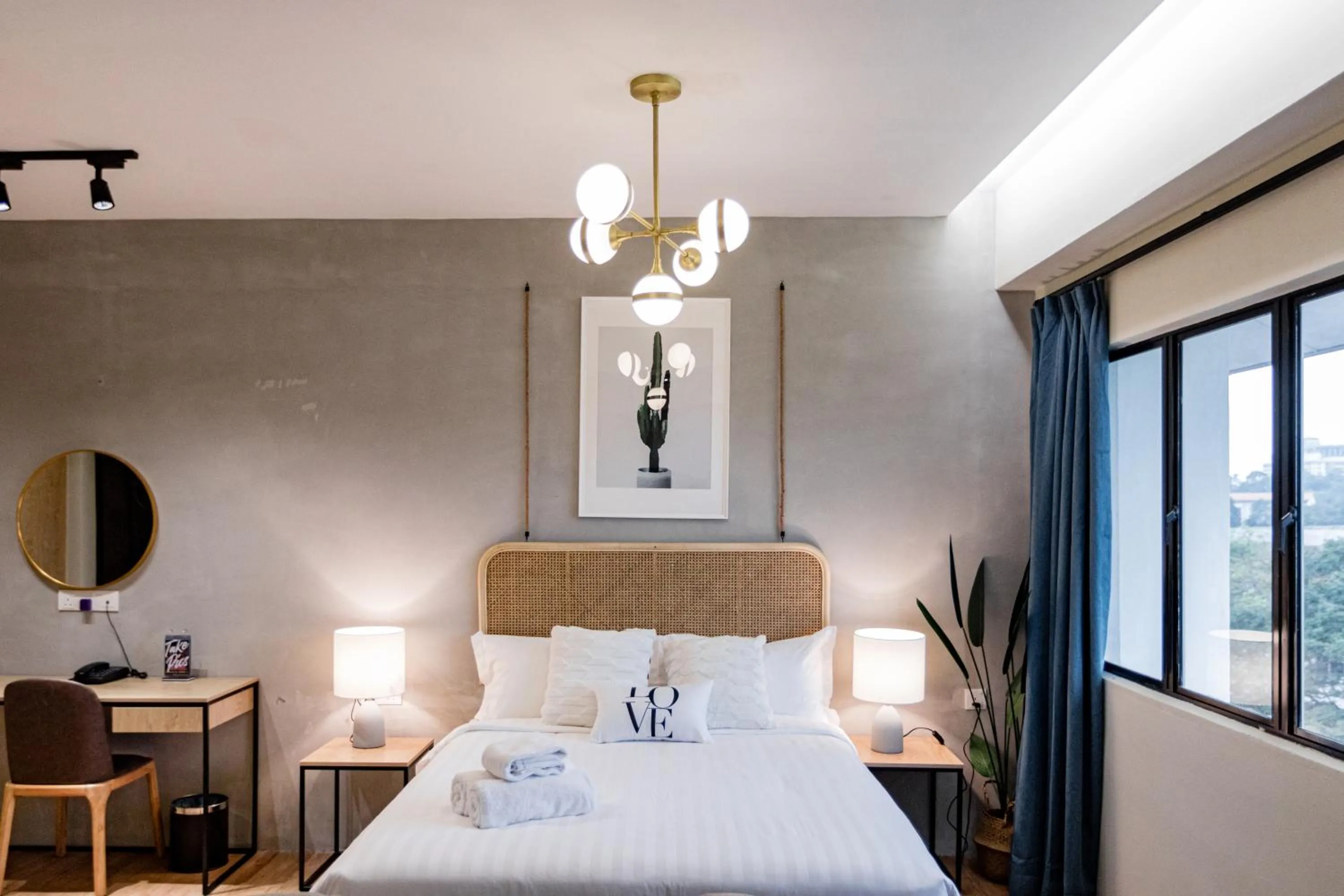 Bed in Urban Living Residence