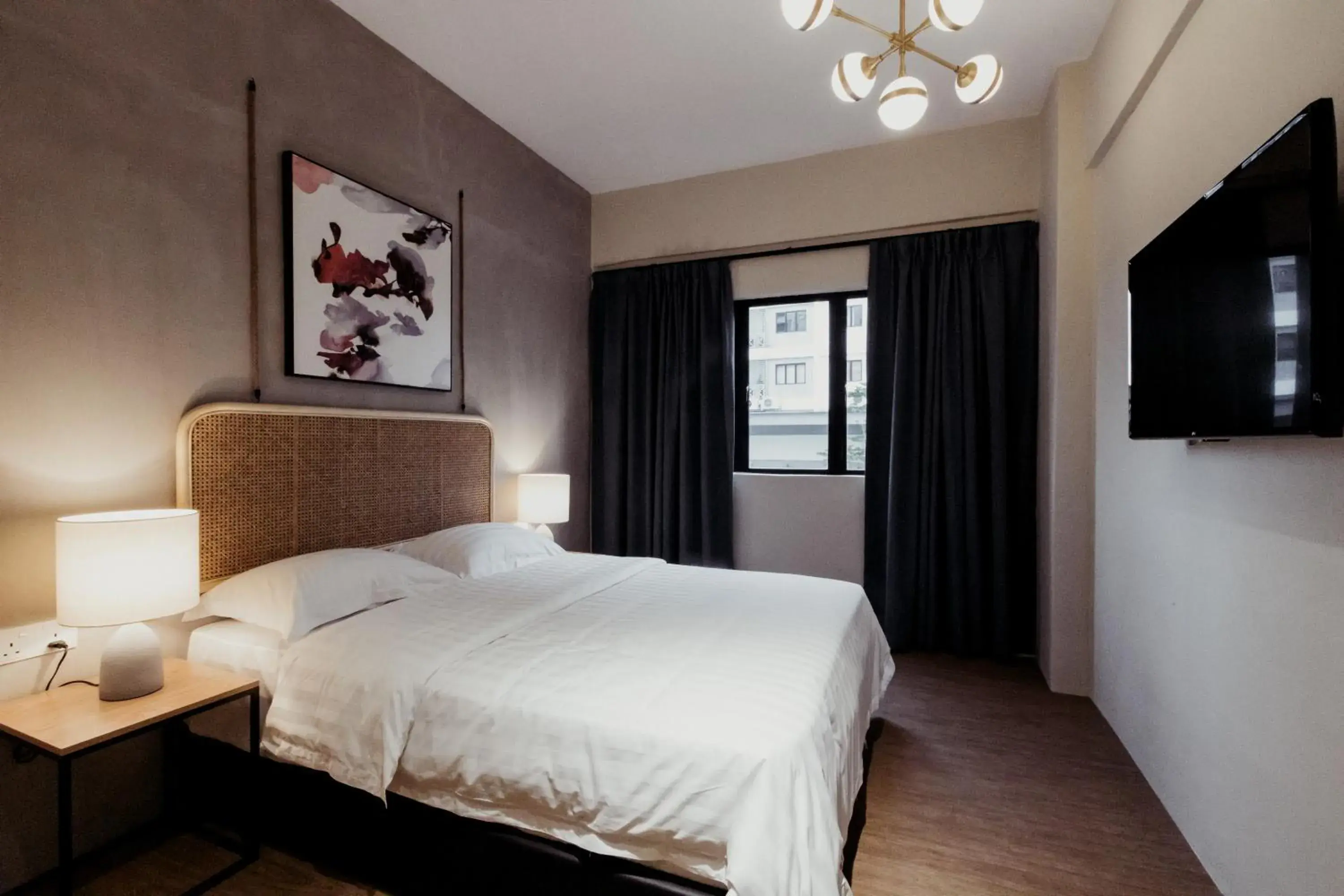 Bed in Urban Living Residence Bed in Urban Living Residence