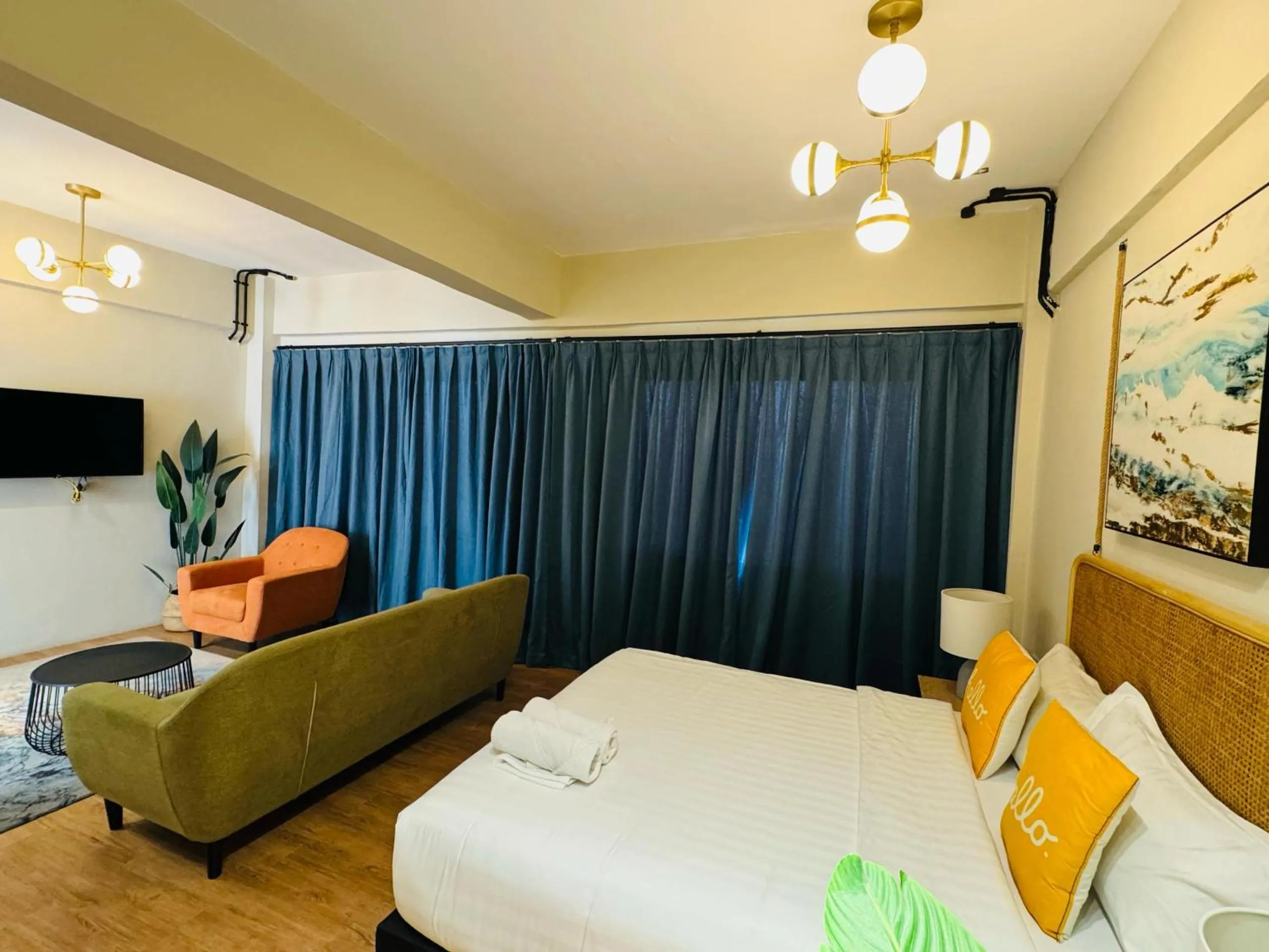 Bed in Urban Living Residence