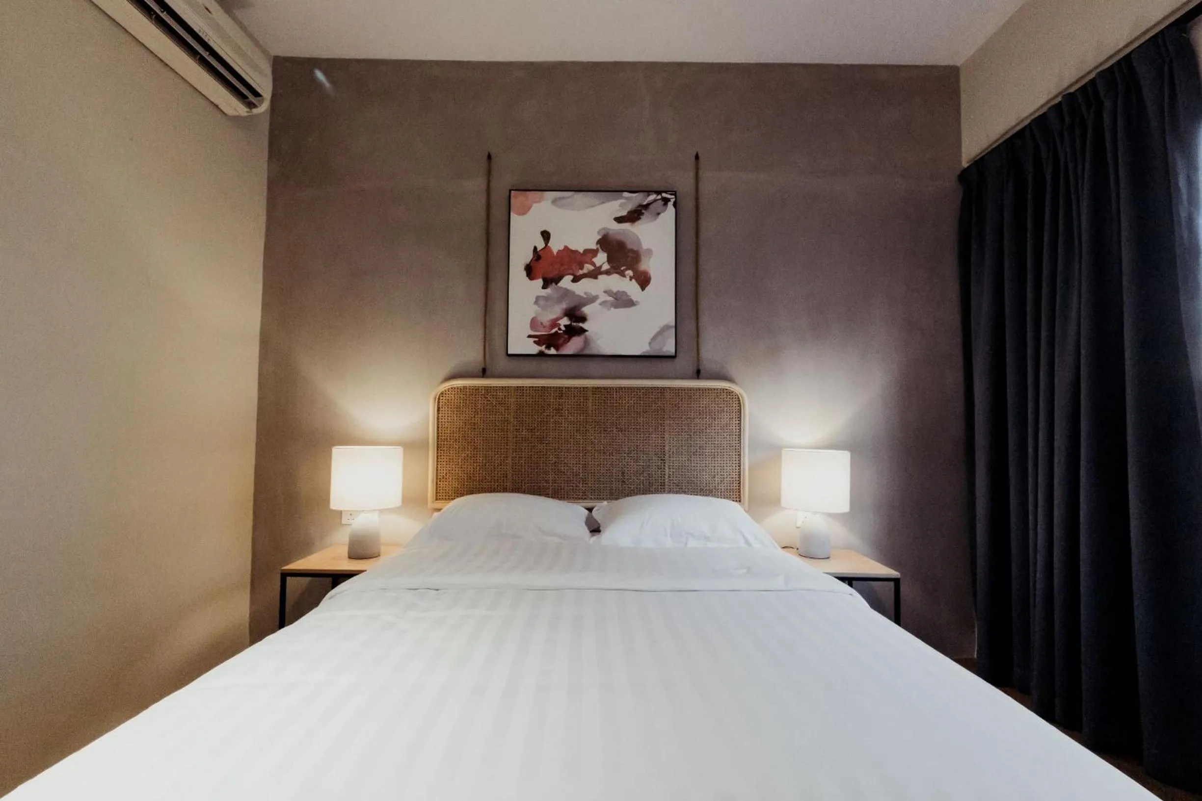 Bed in Urban Living Residence