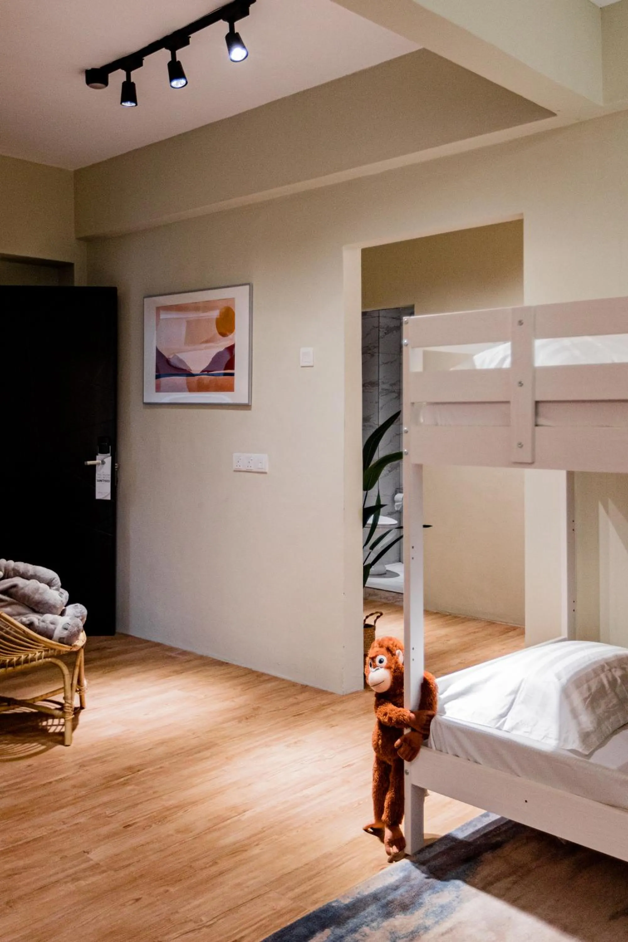 Bedroom, Bed in Urban Living Residence