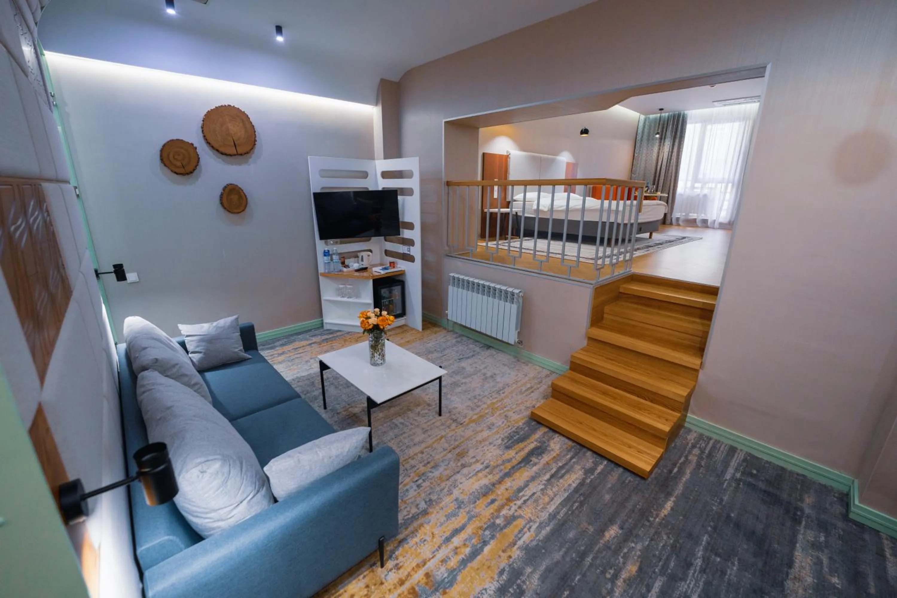 Living room in Kazzhol Park Hotel Almaty