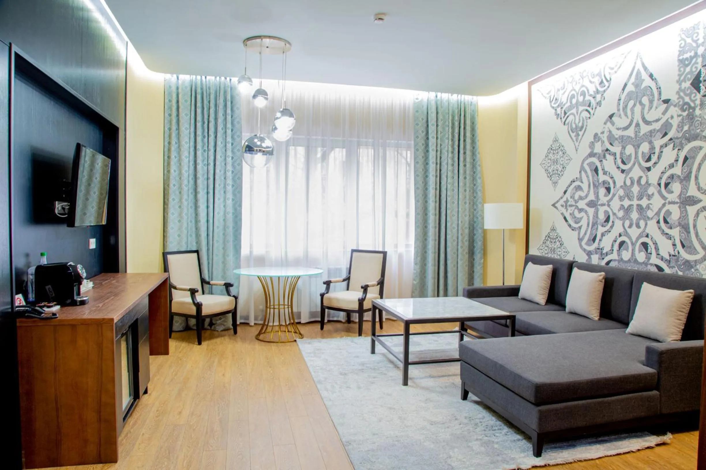 Living room in Kazzhol Park Hotel Almaty