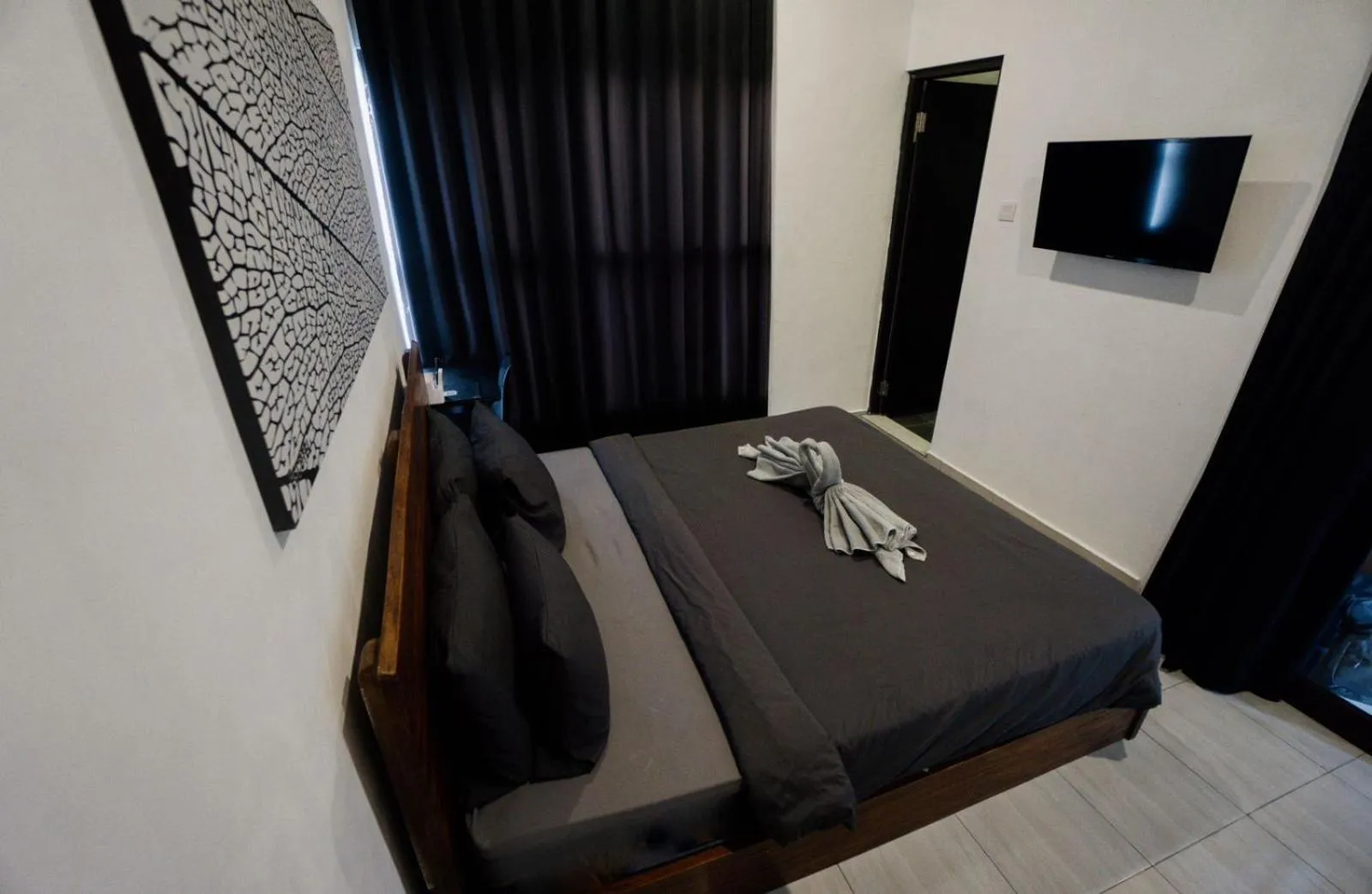 Bed in Escotel Krisnantara