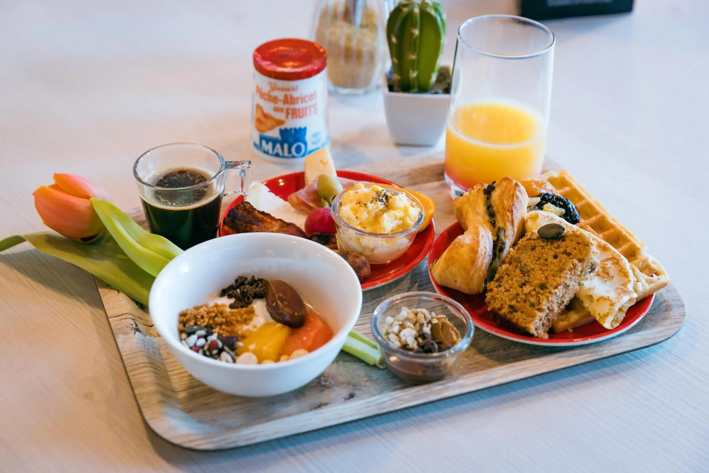 Breakfast in ibis Saint Malo Plage Breakfast in ibis Saint Malo Plage