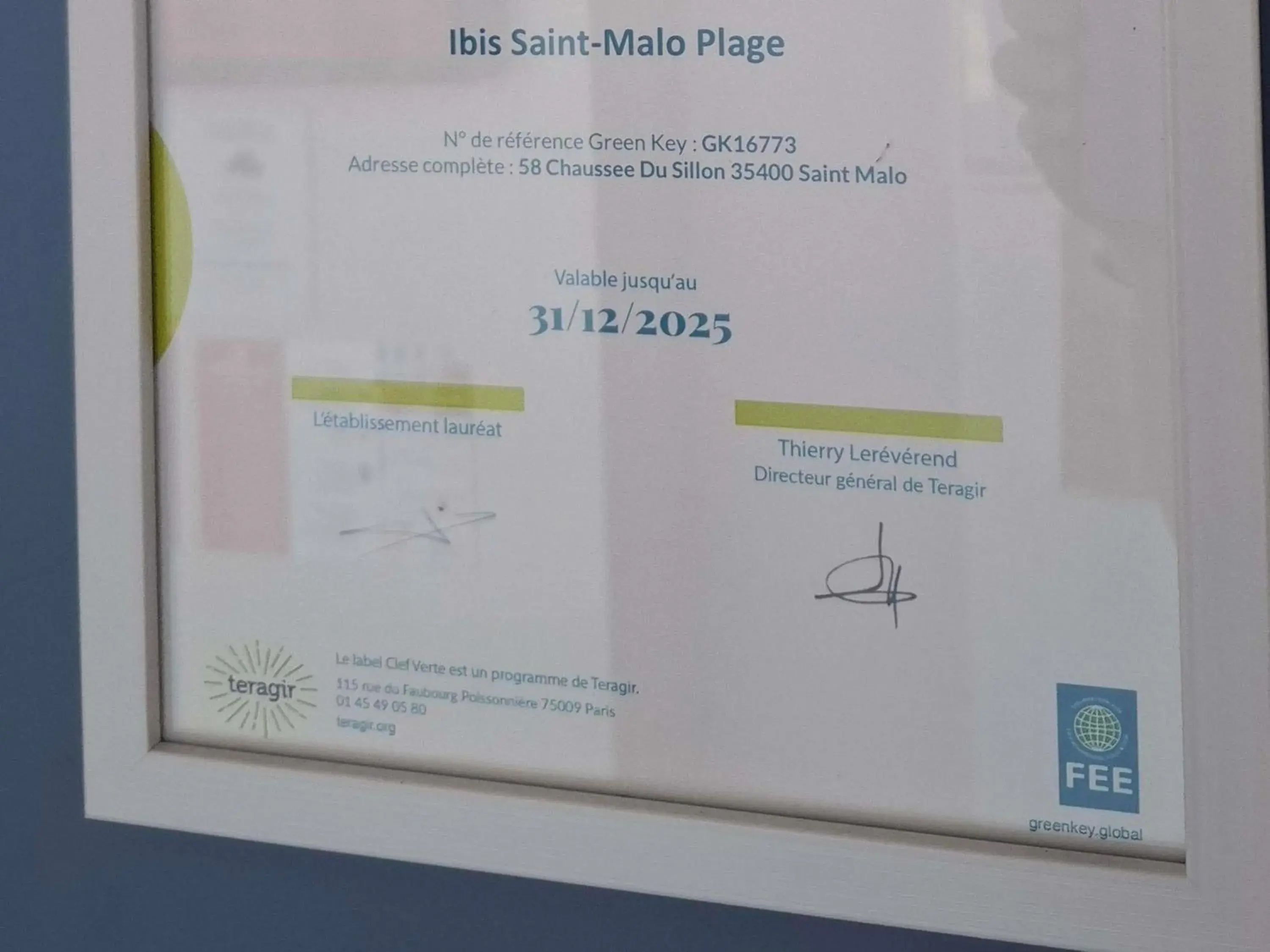 Property building in ibis Saint Malo Plage Property building in ibis Saint Malo Plage