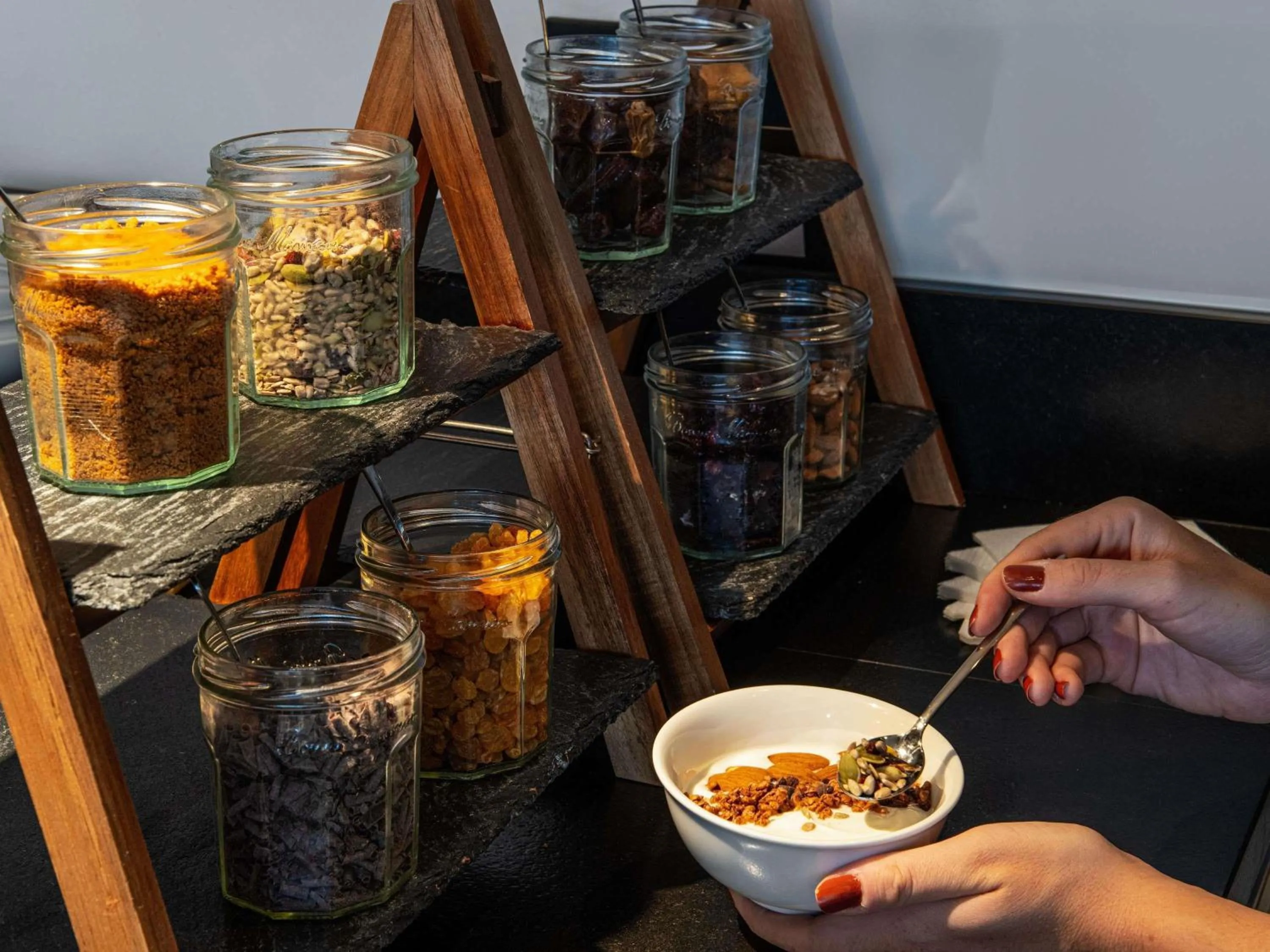 Breakfast in ibis Saint Malo Plage