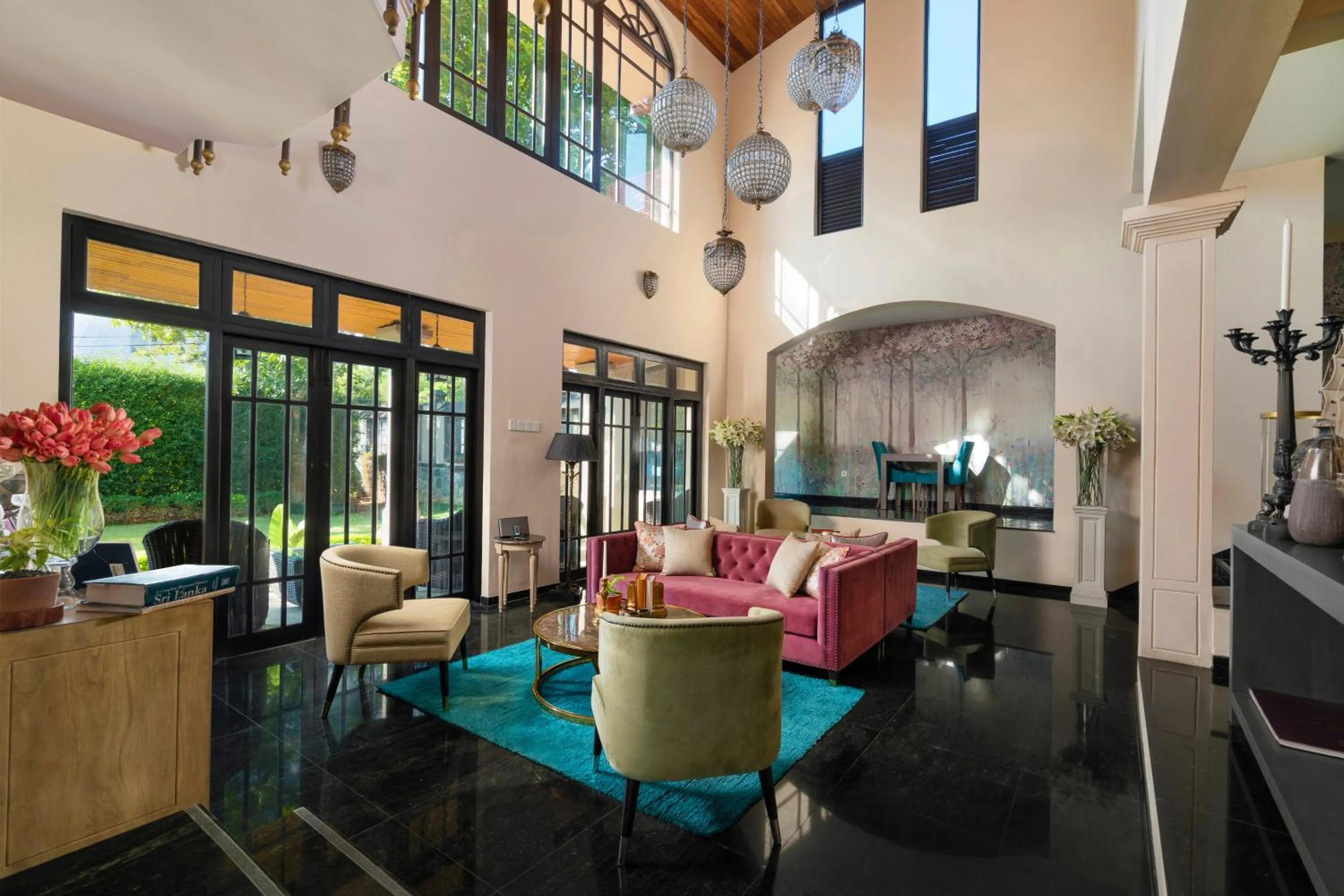 Lobby or reception in Clove Villa