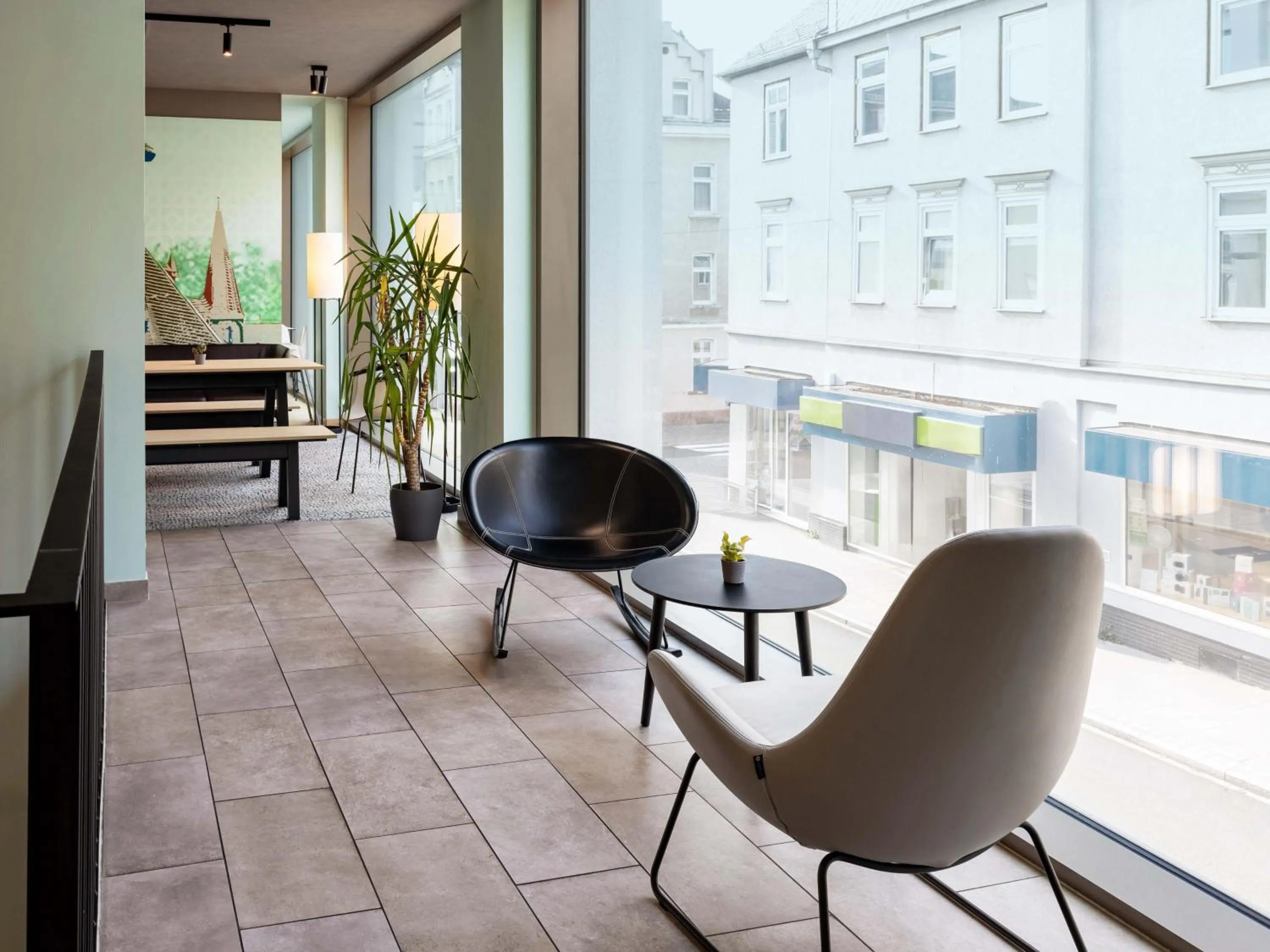 Balcony/Terrace in B&B Hotel Marburg