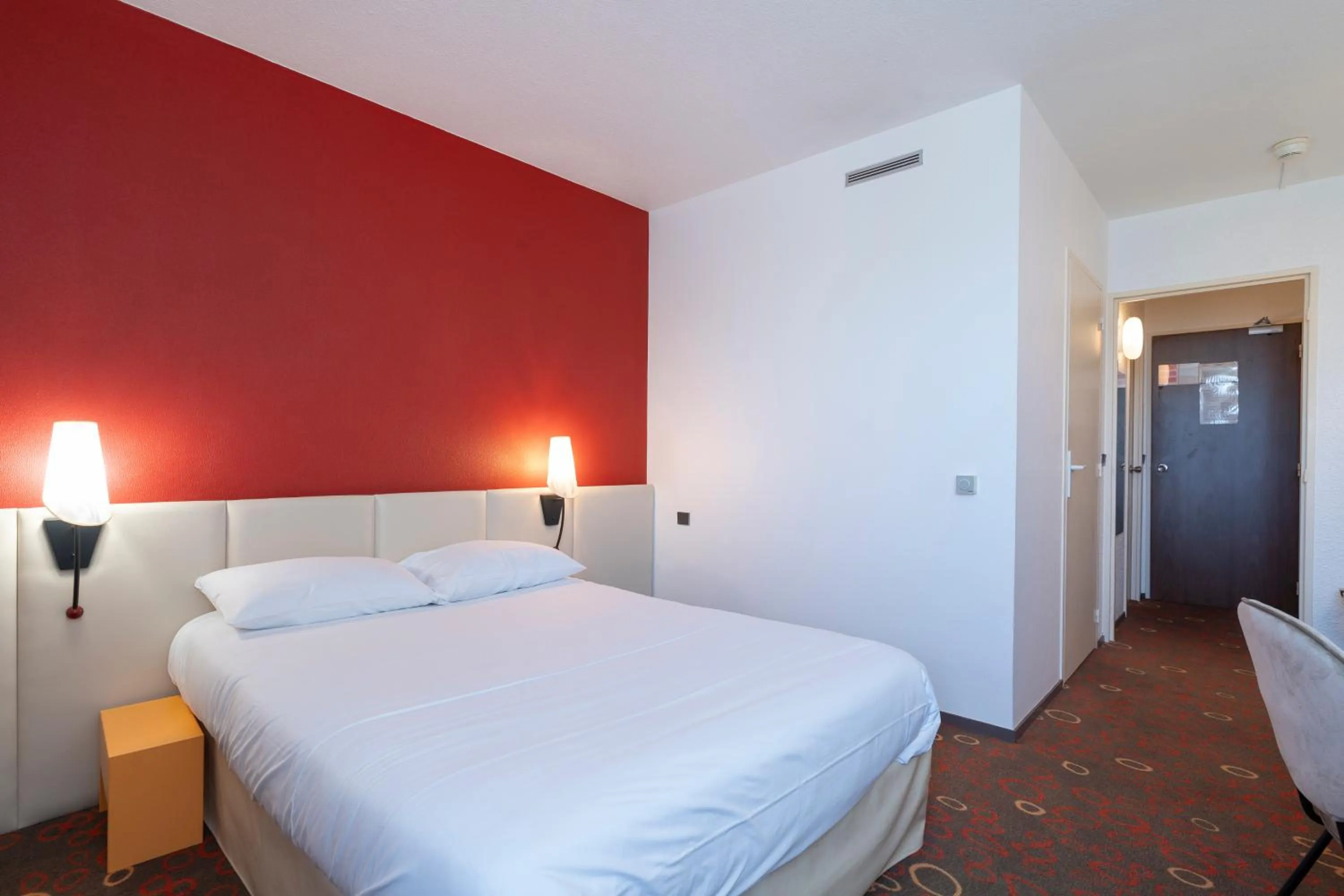 Bed in Hôtel Akena Poitiers Nord Futuroscope