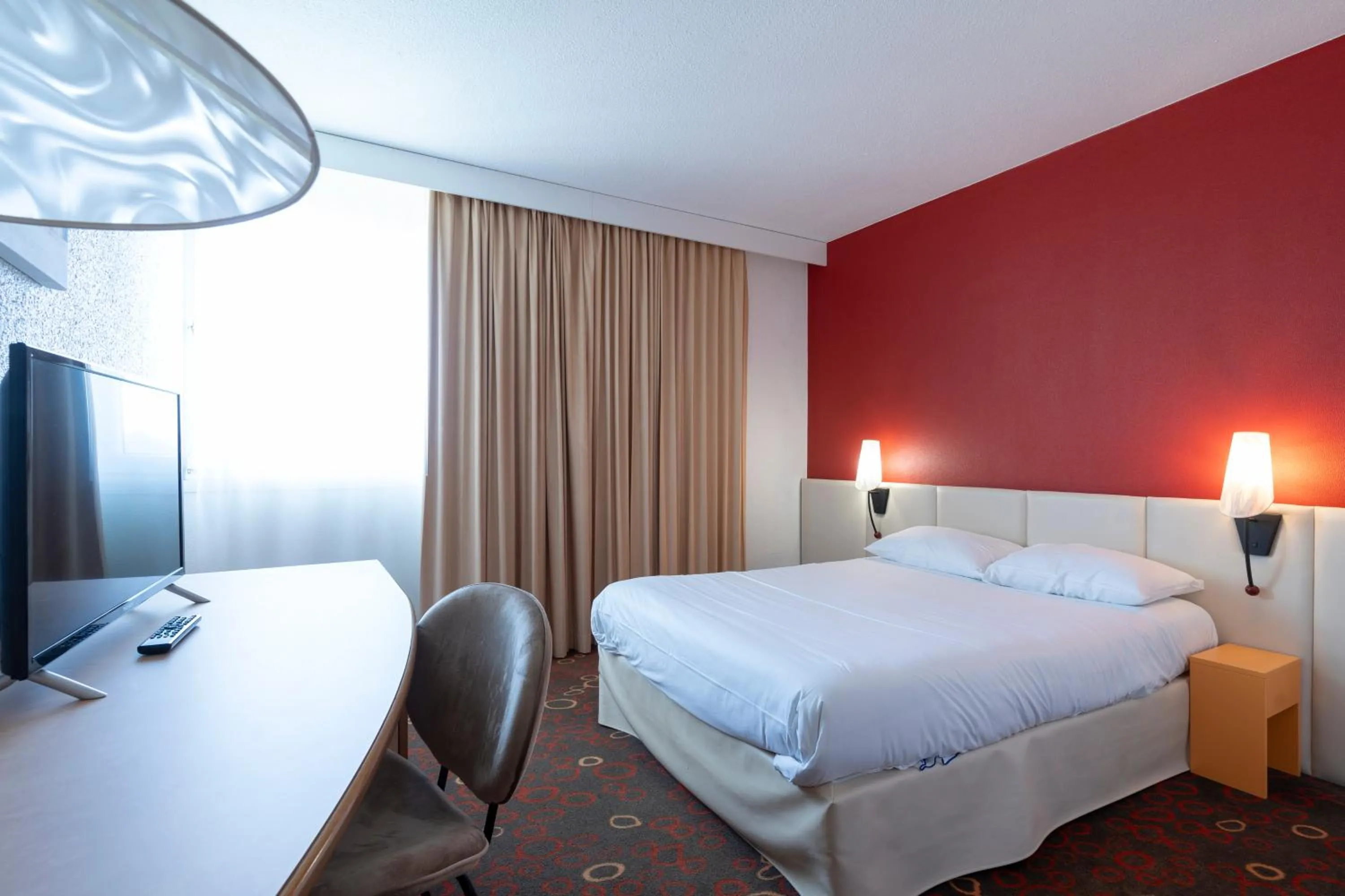 Bed in Hôtel Akena Poitiers Nord Futuroscope