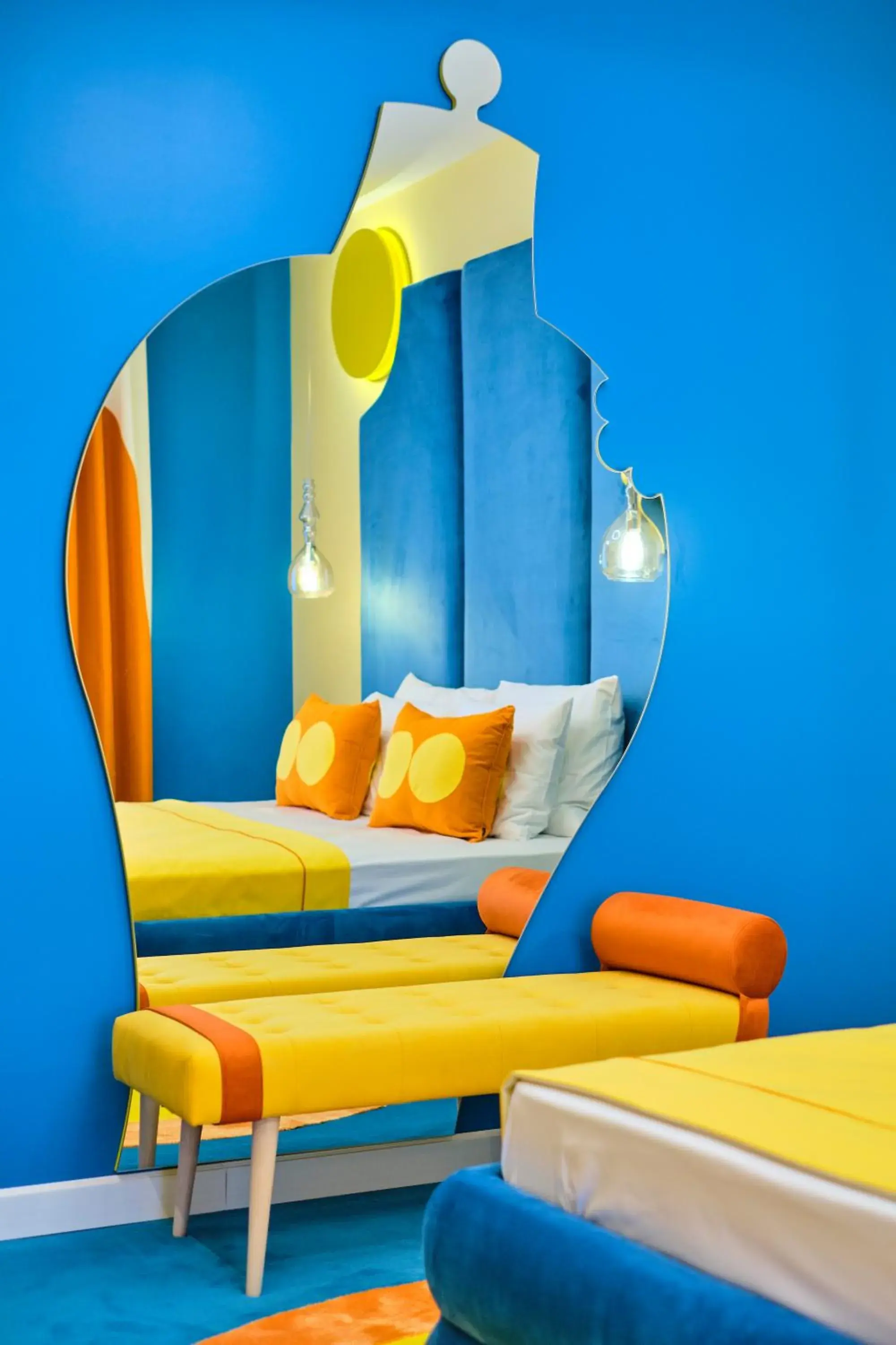 Decorative detail, Bed in Vilacrosse Boutique Inn Decorative detail, Bed in Vilacrosse Boutique Inn